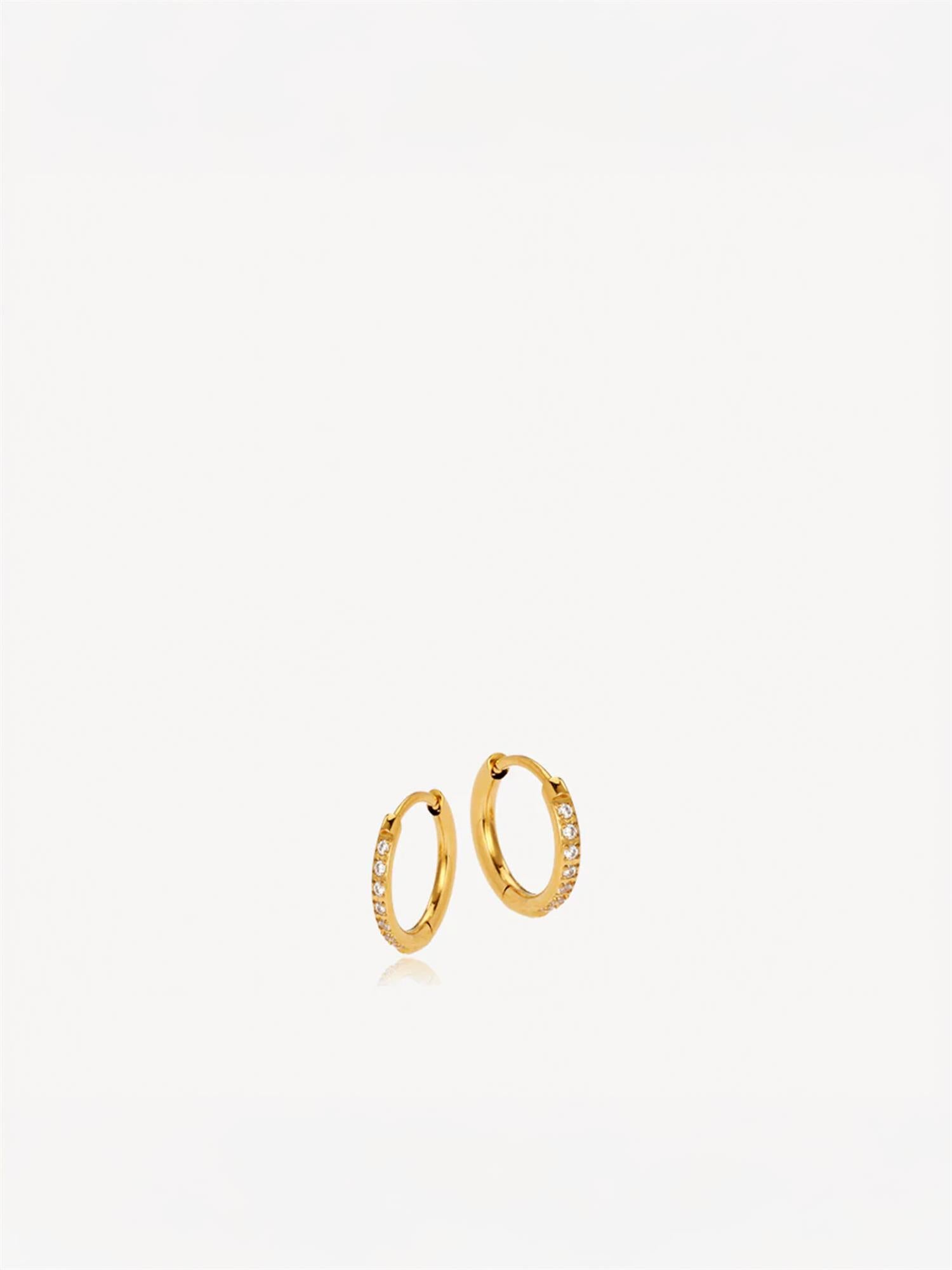 Lily - Creoles Gold-plated