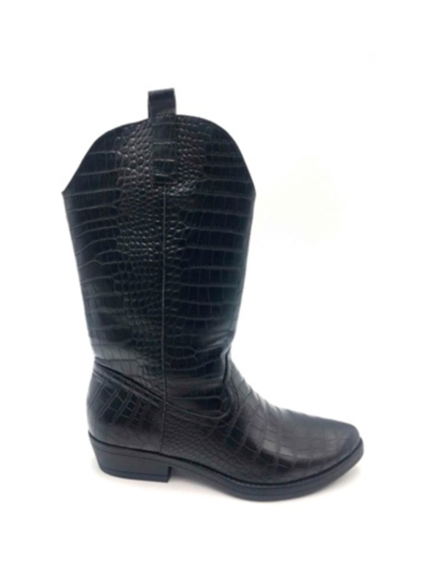 Boots TX-2960 - Croco-Black
