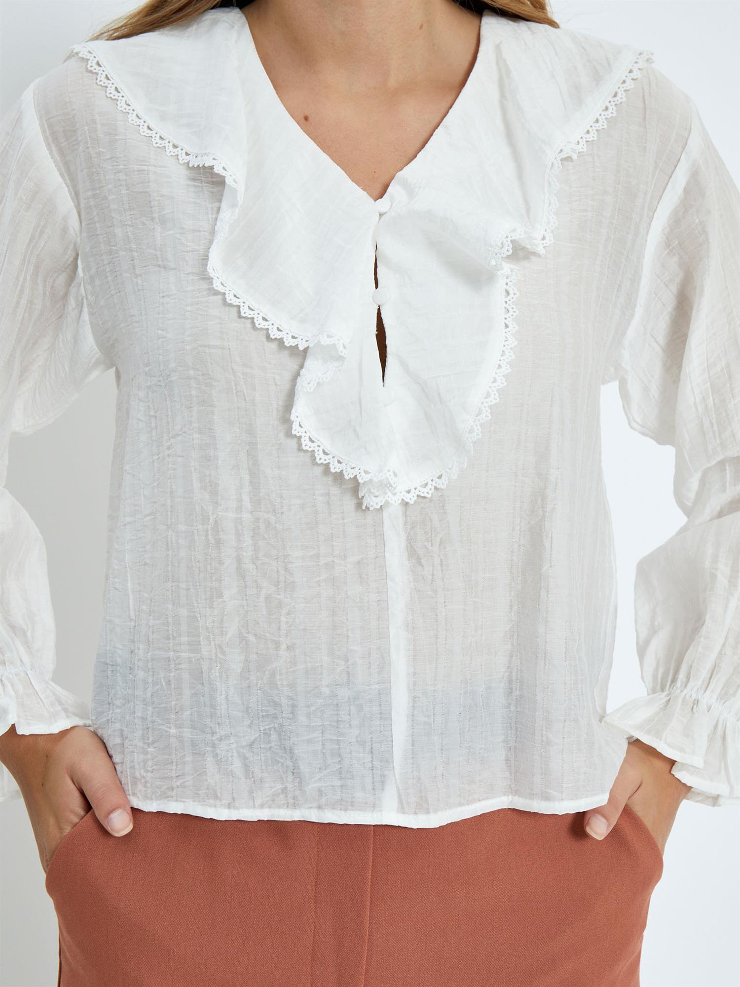 Crystal Blouse - Bright White