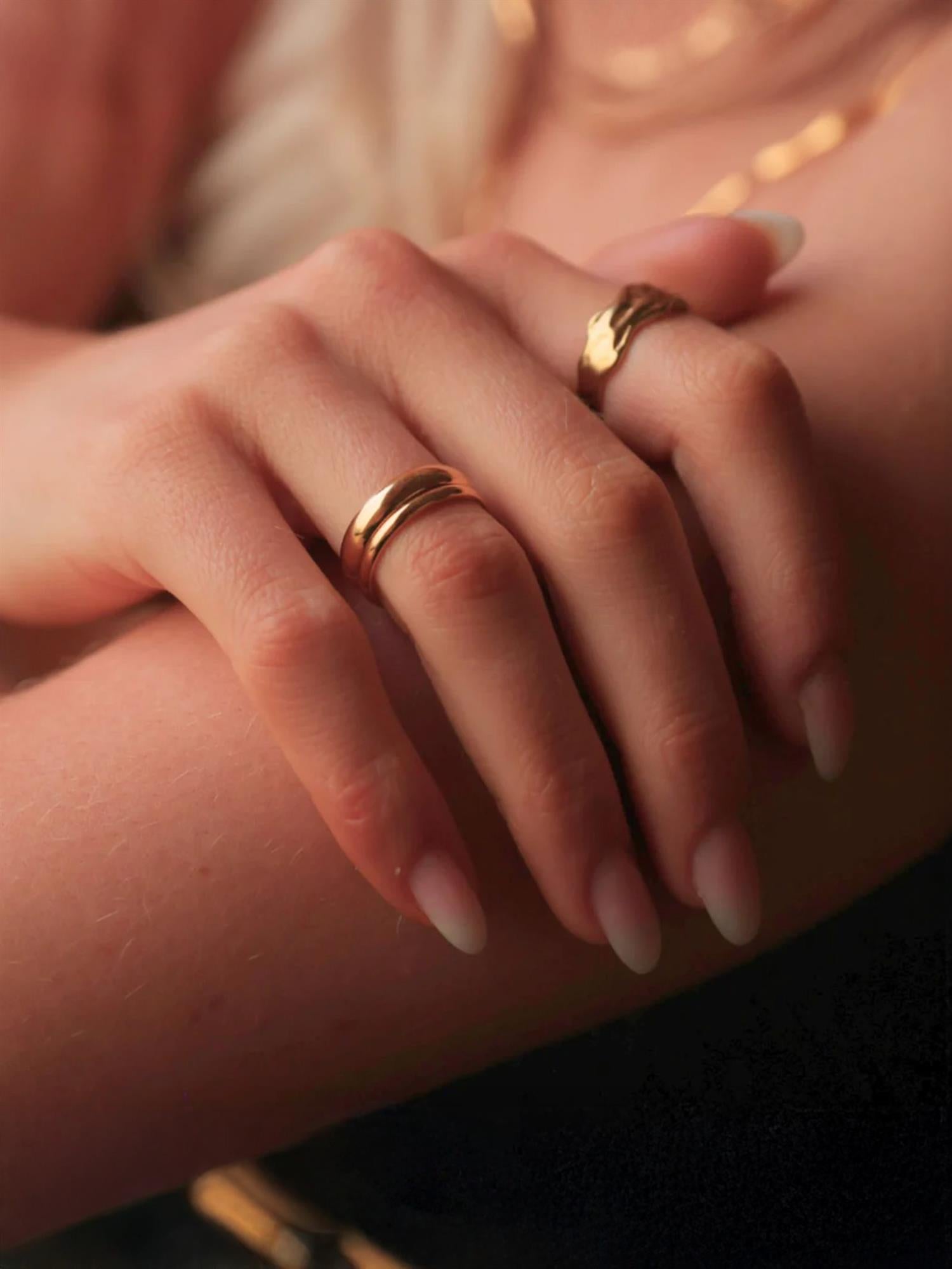 Circle - Ring Gold-plated