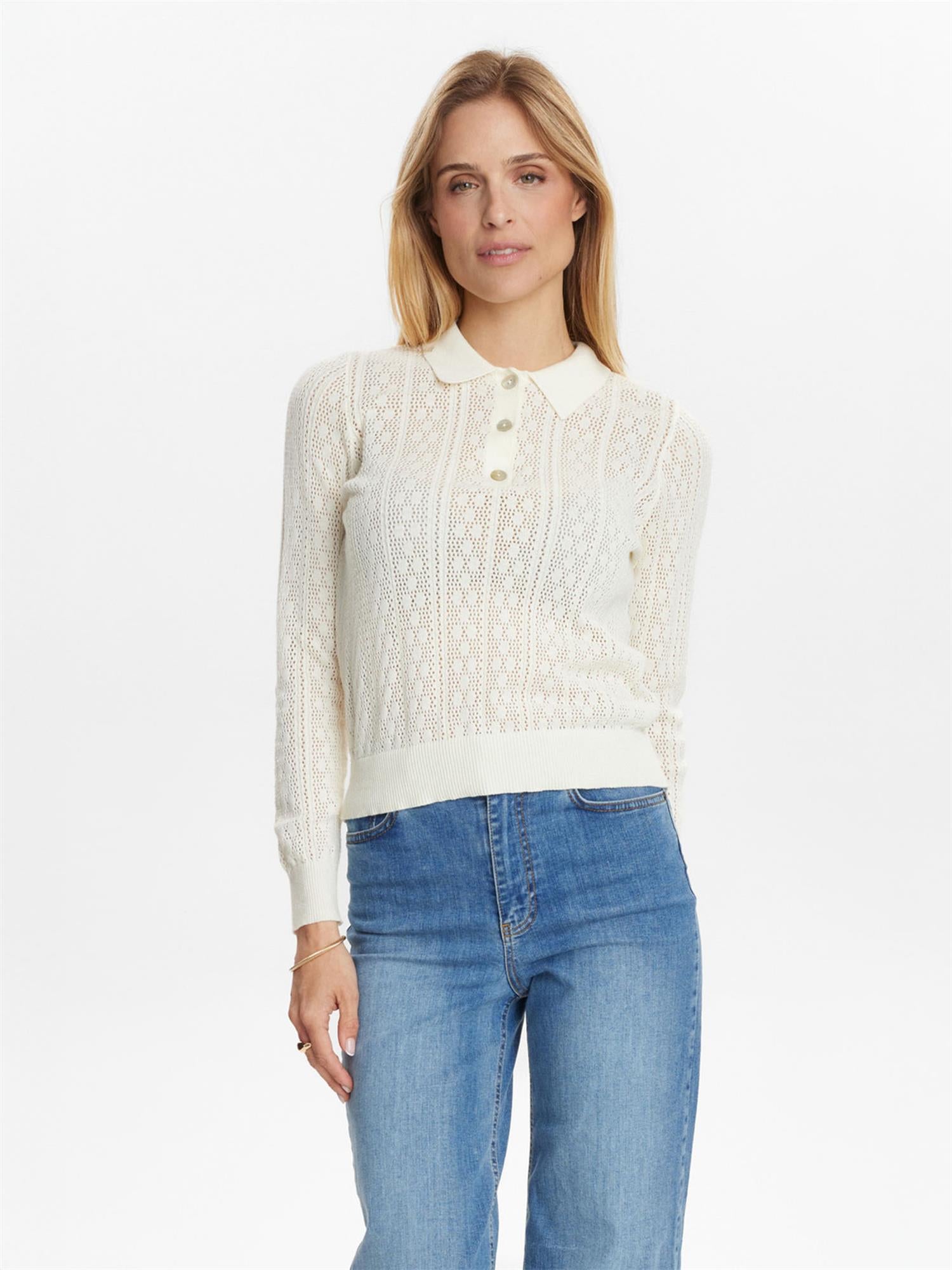 LIVAS PULLOVER W. COLLAR