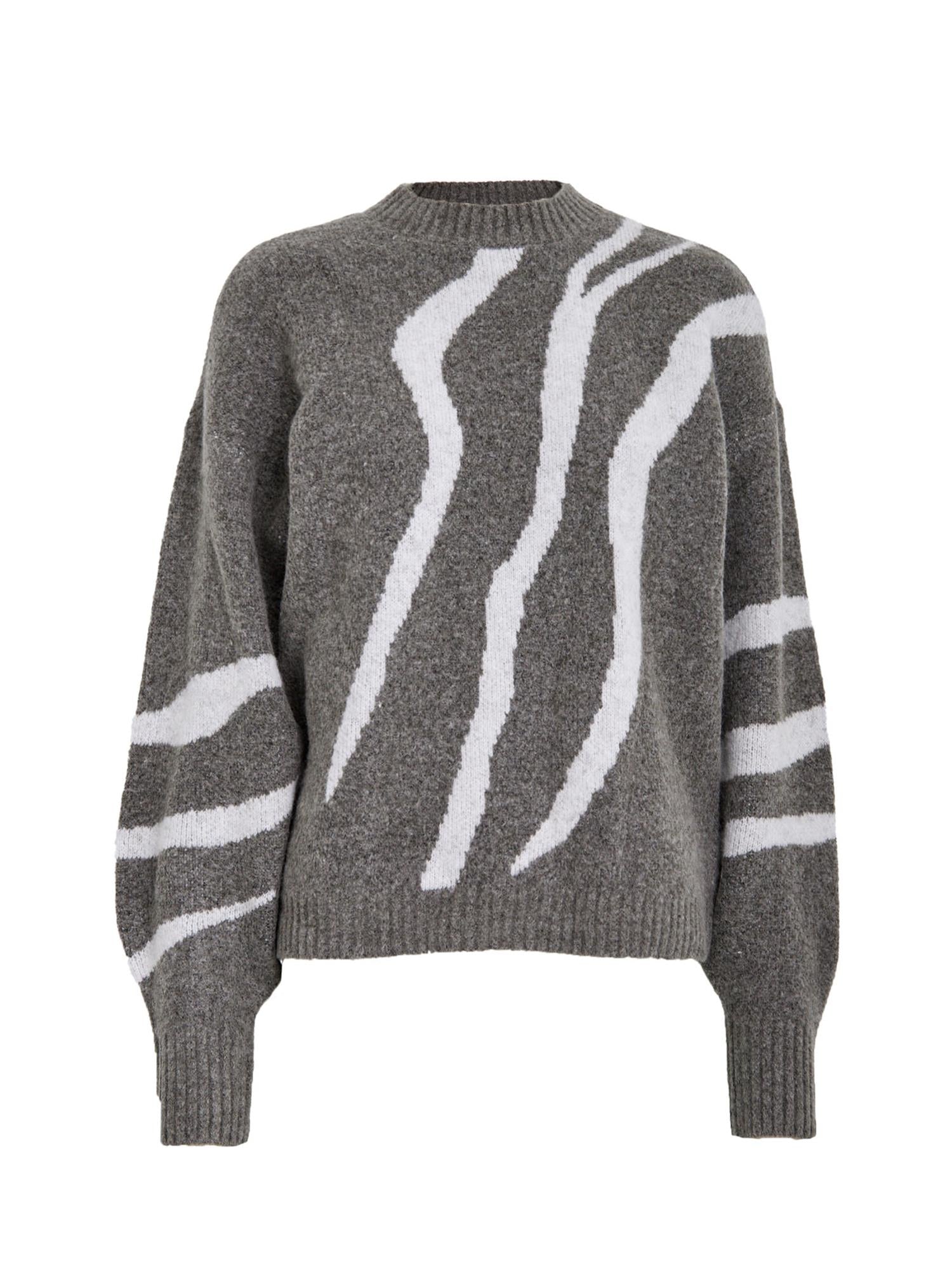 Johanne GRS RWS Knit Pullover - Walnut Print