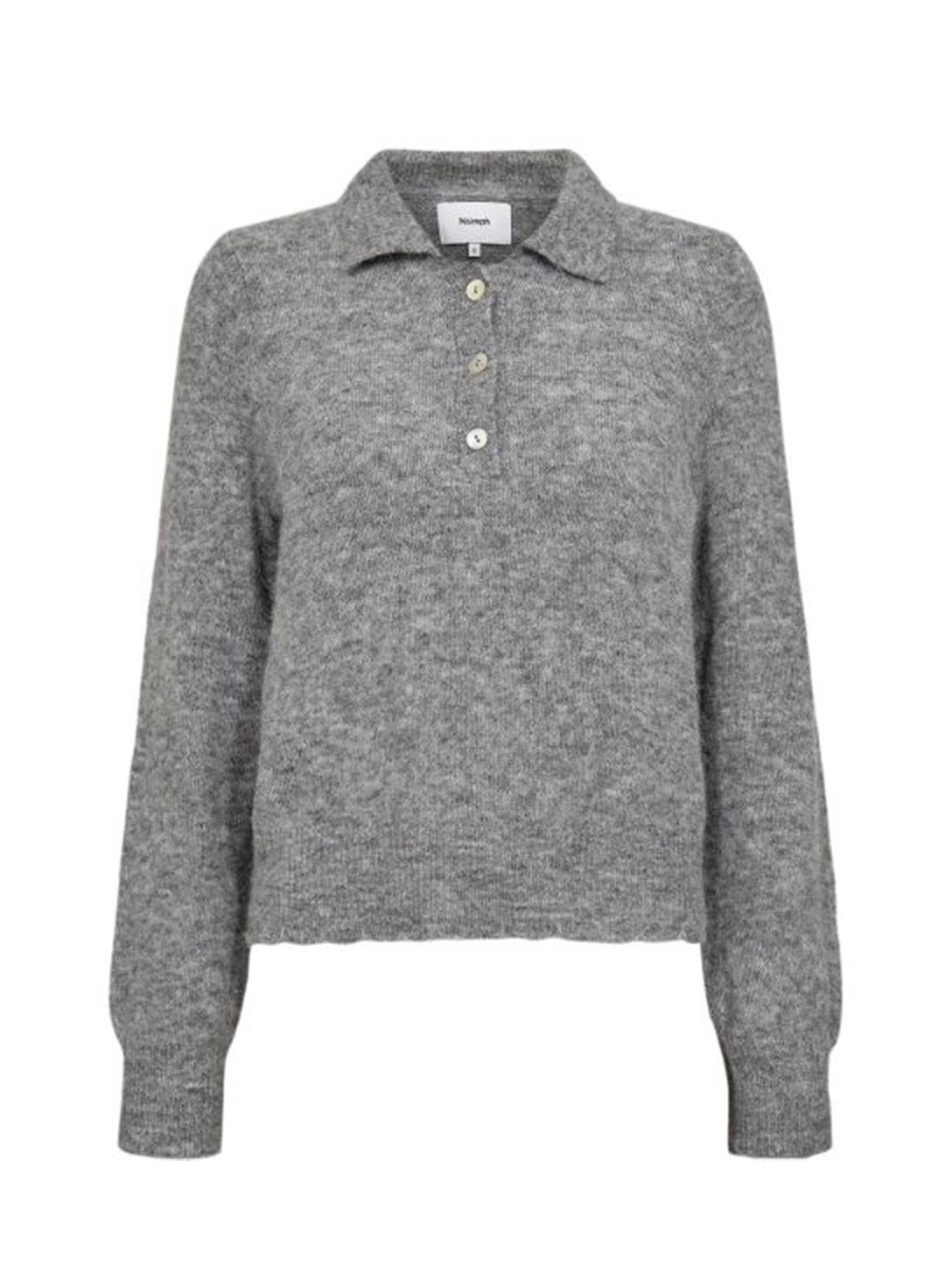 Ciara riette pullover - Grå