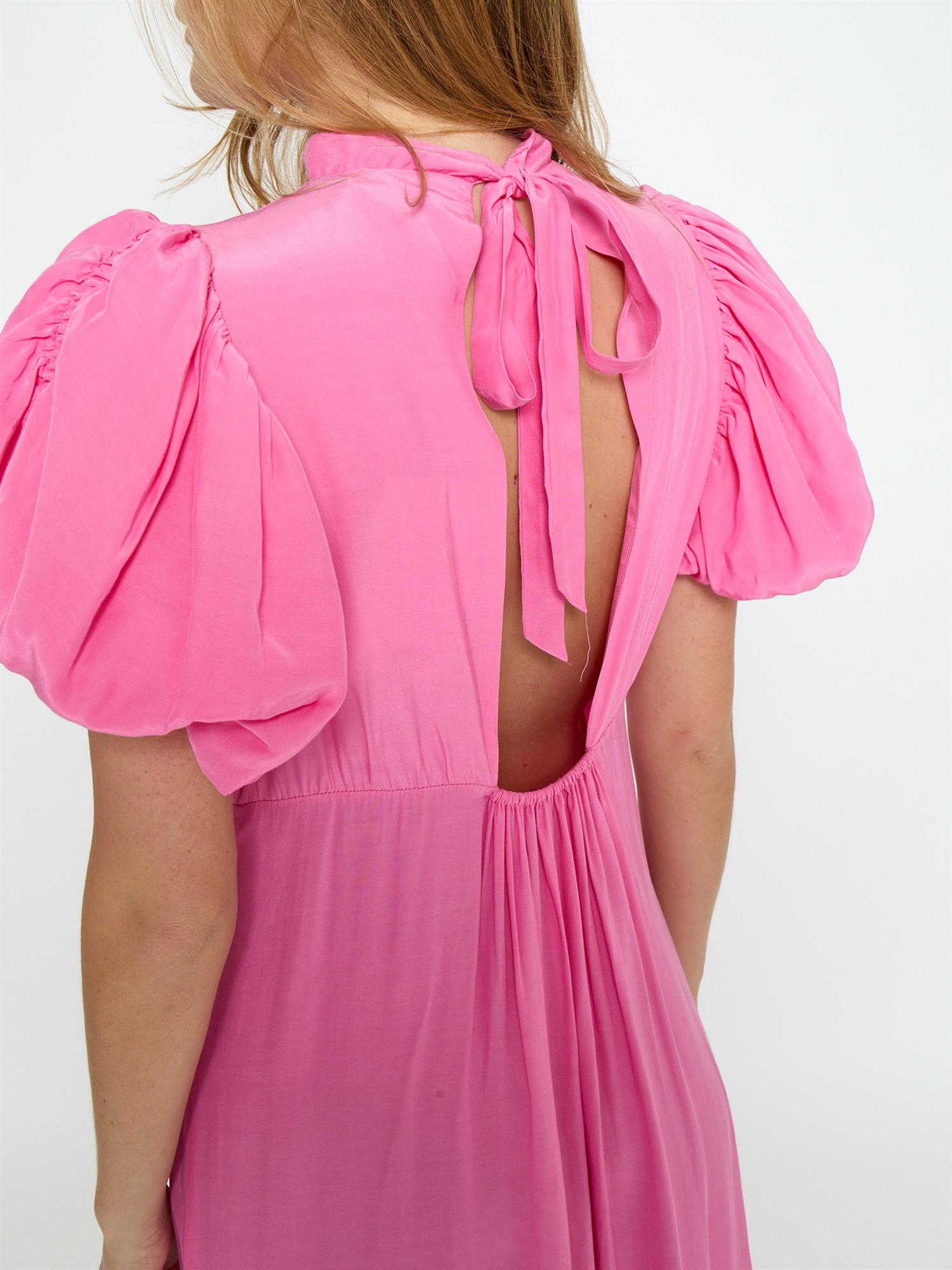 Alicia Puff Short Sleeve - Prism Pink