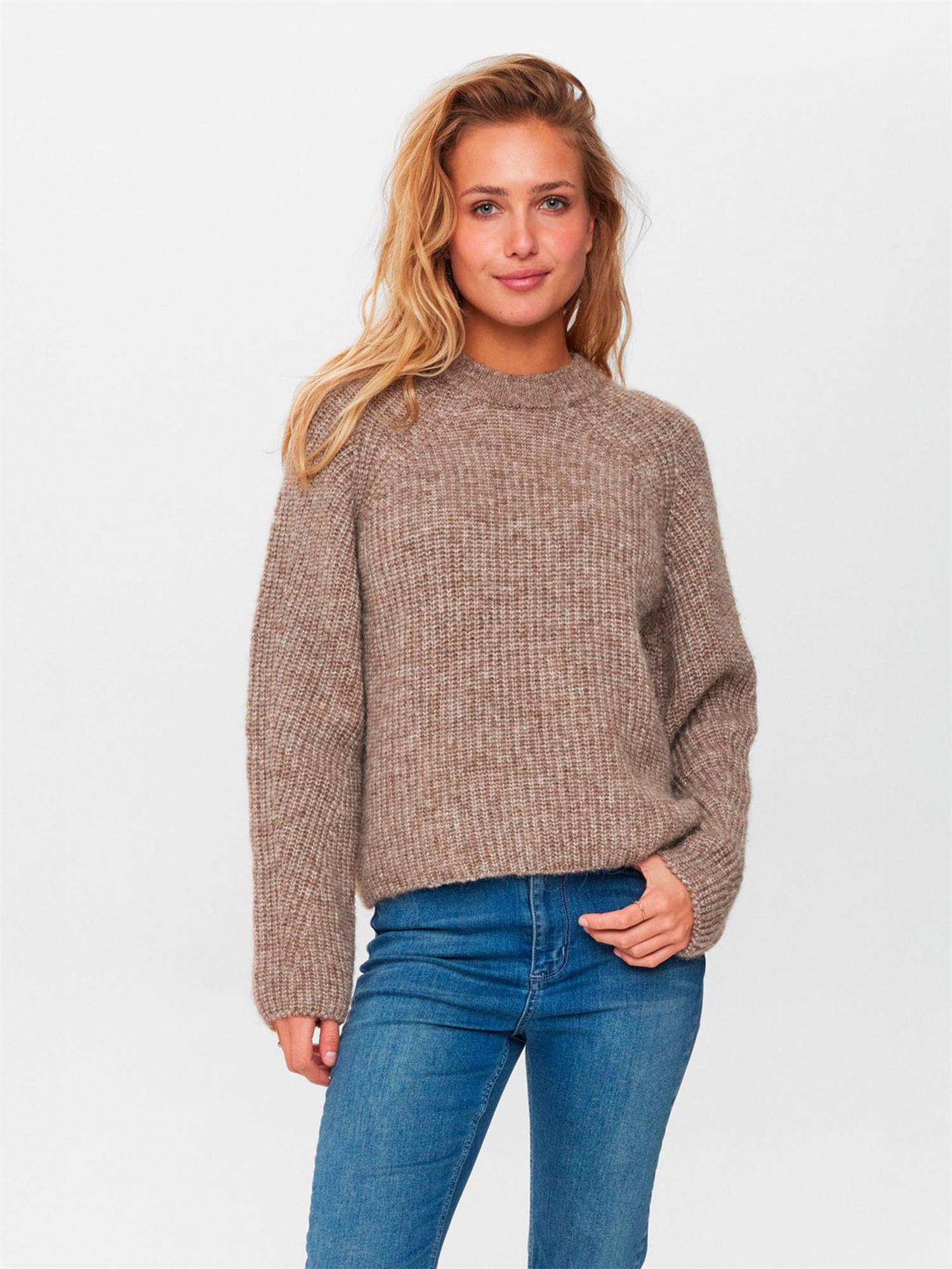 ZINDI PULLOVER Brun