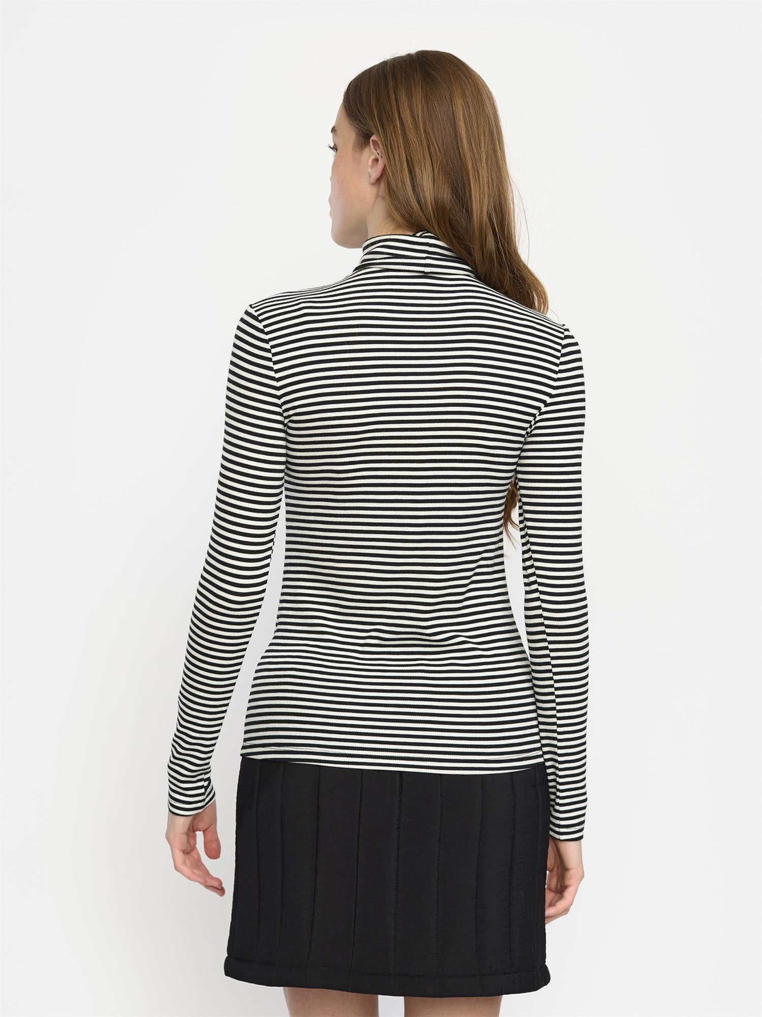 Fenja Stripe Rollneck Top