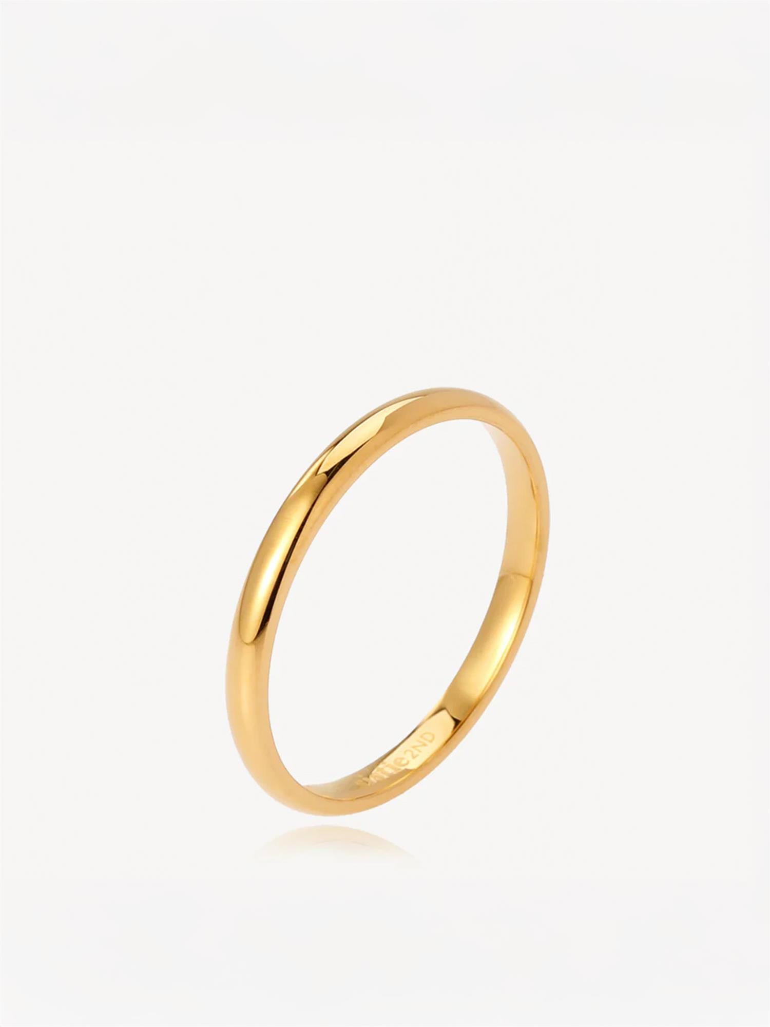 Circle - Ring Gold-plated