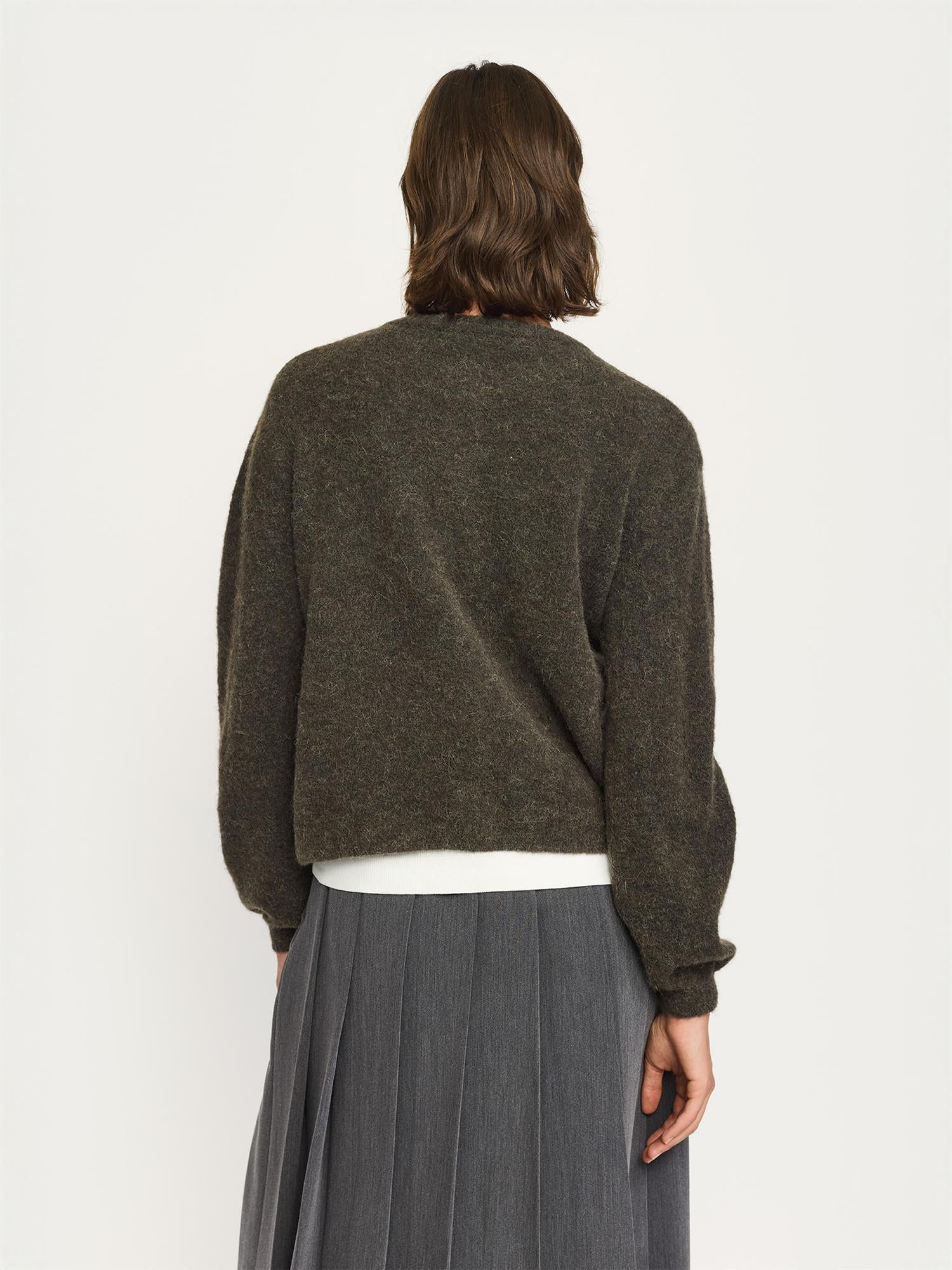 Allison o-neck cardigan knit