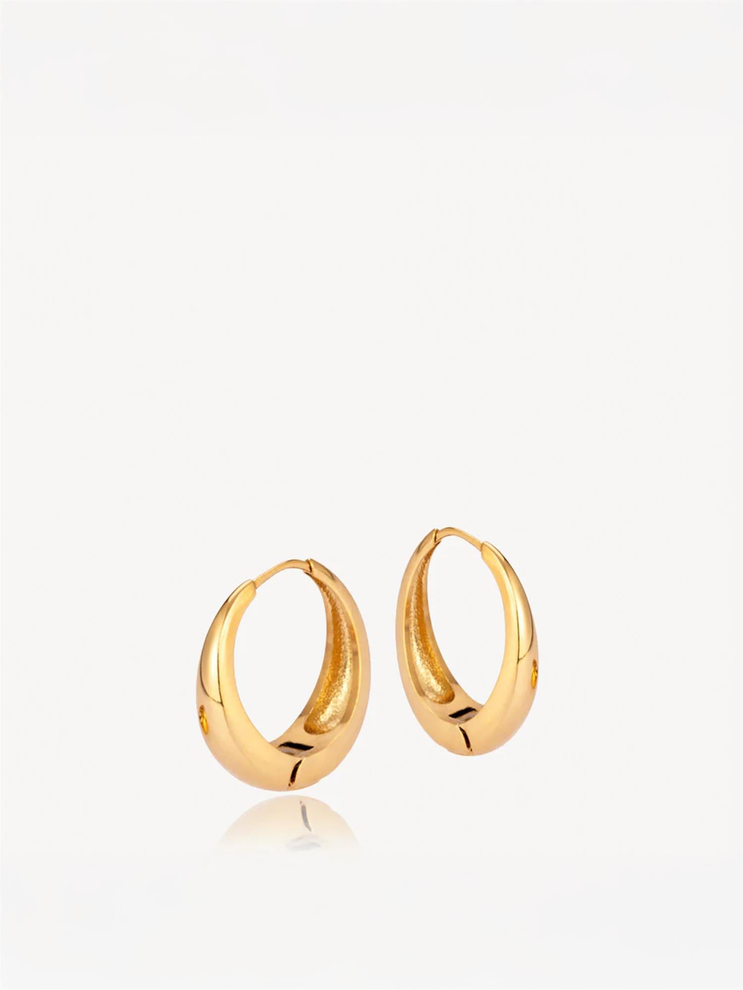 Loops creoles gold plated - Gold