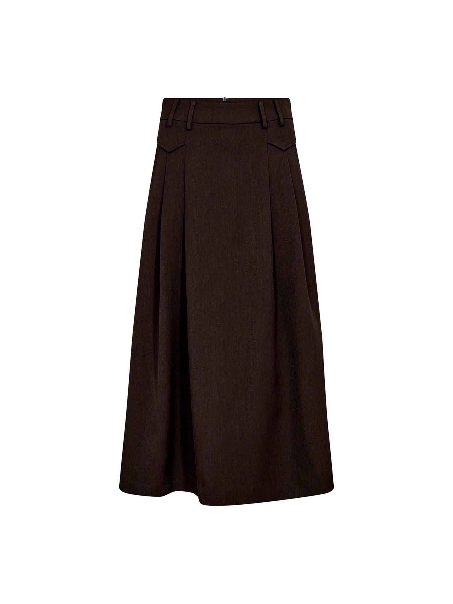 Luna pocket pleat skirt
