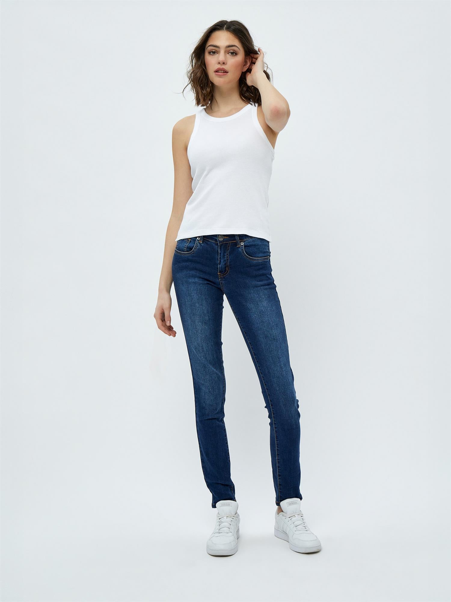 Dareen GOTS Tank Top - White