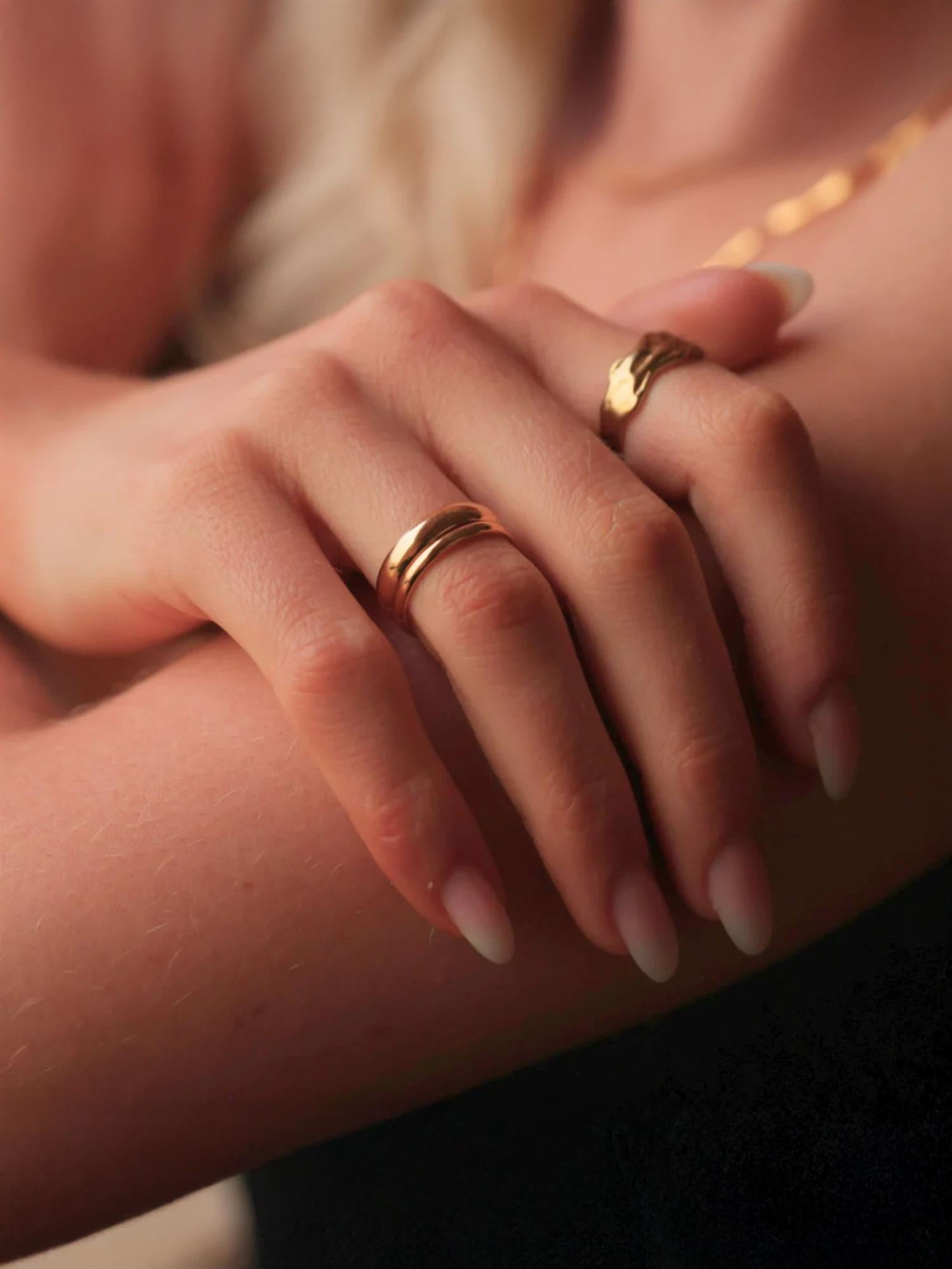 Circle - Ring Gold-plated