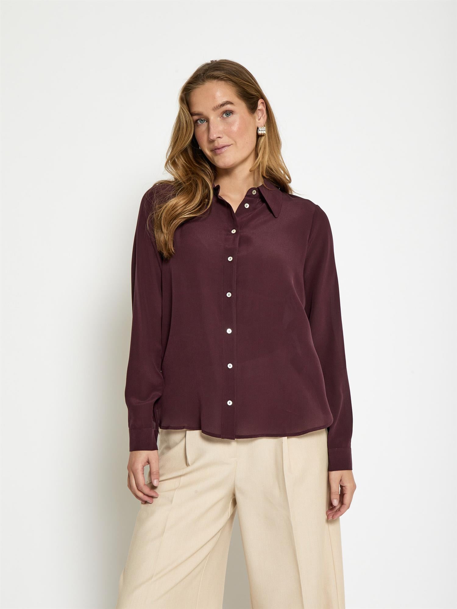Caty silk shirt