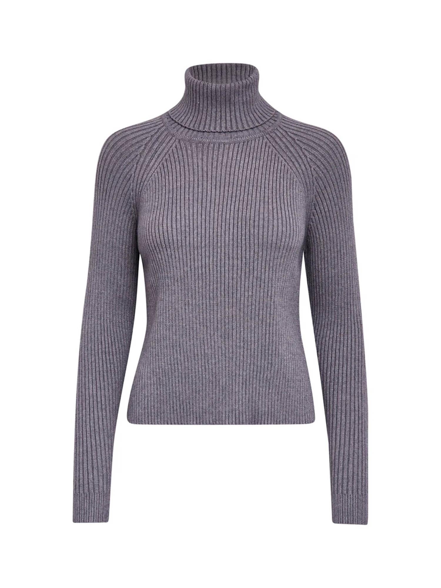 Ava knit turtleneck - Grå