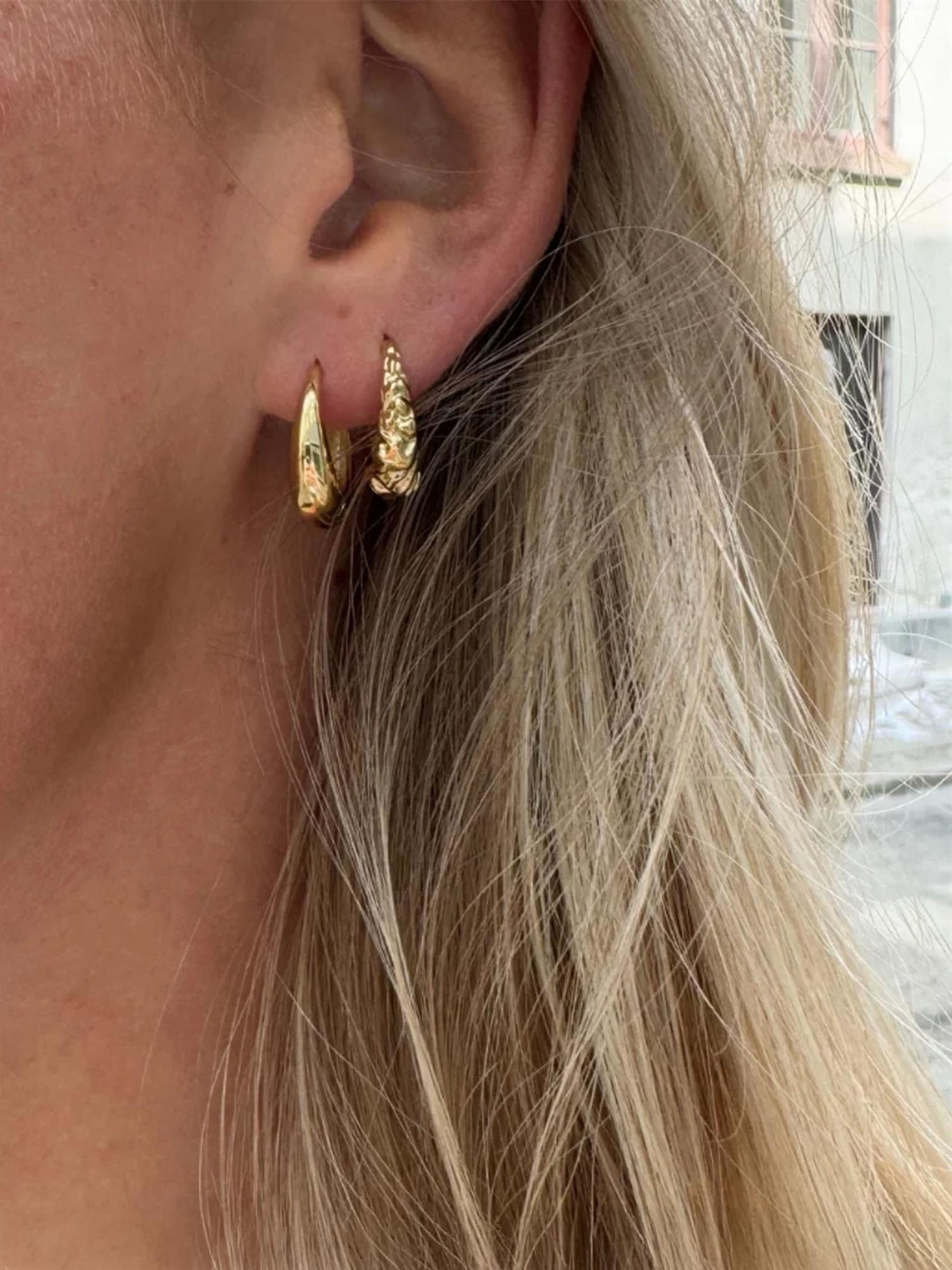 Loops creoles gold plated - Gold