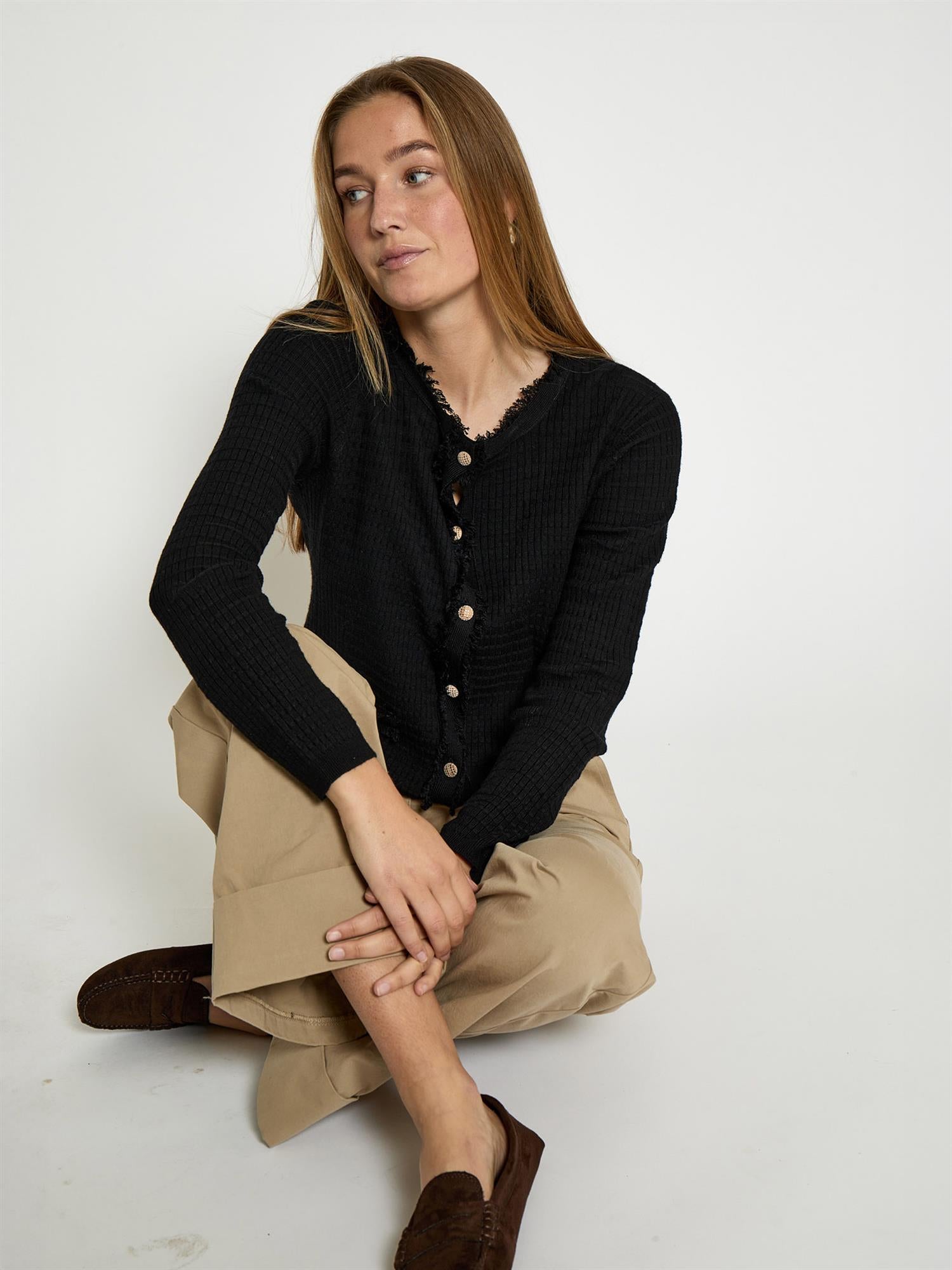 Jacobe Knit Cardigan