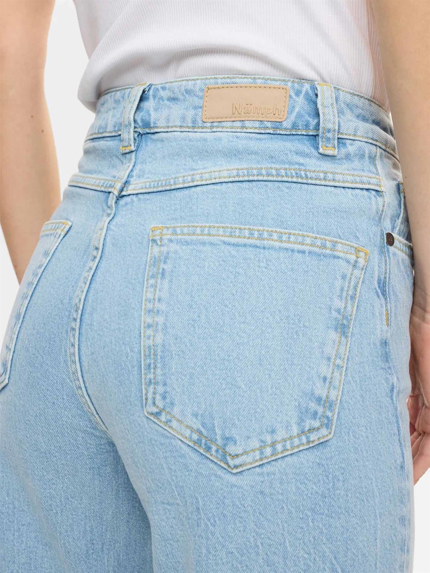 Pisa wide jeans - Blå
