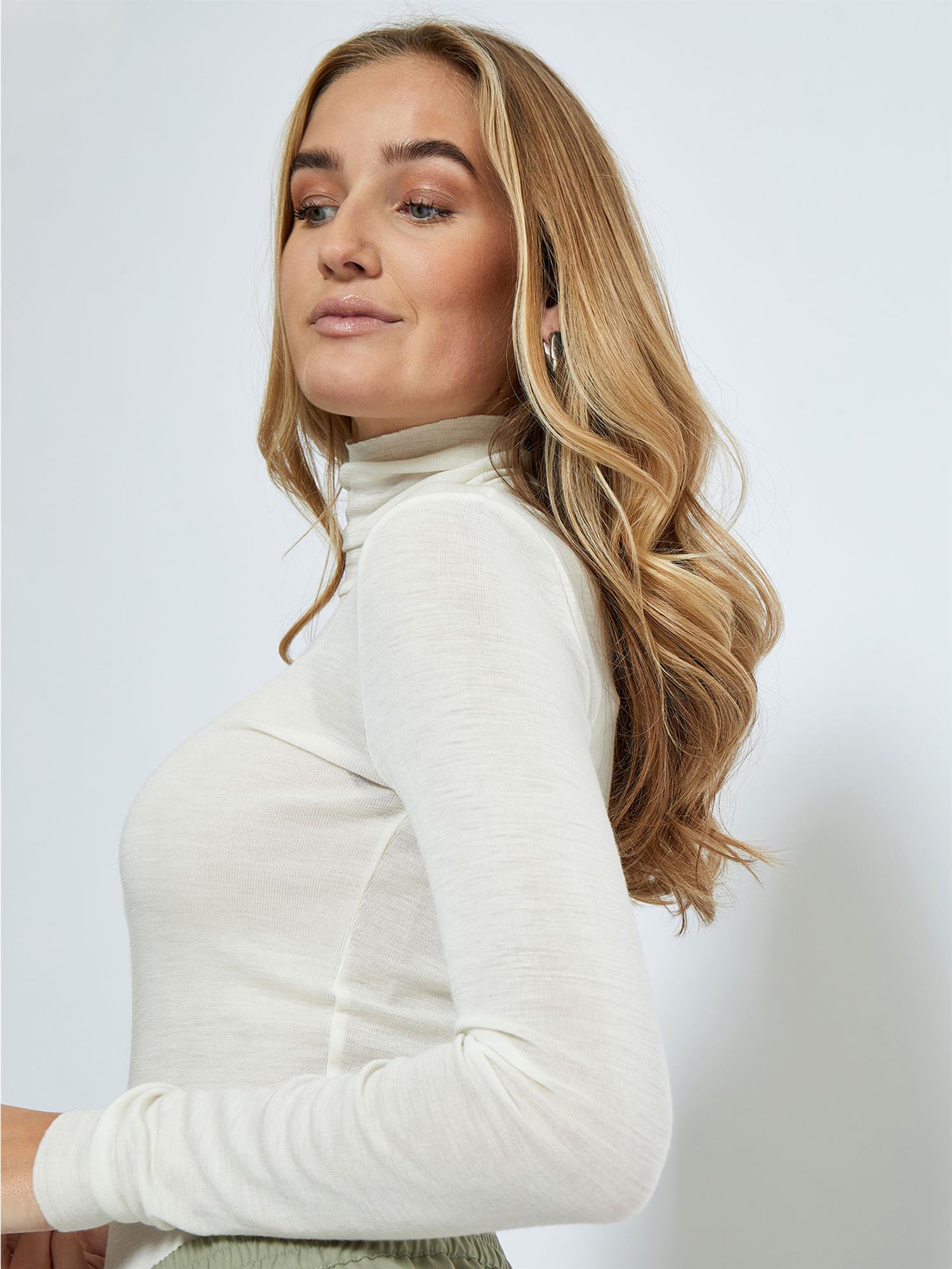 Cally Roll Neck Long Sleeve Top