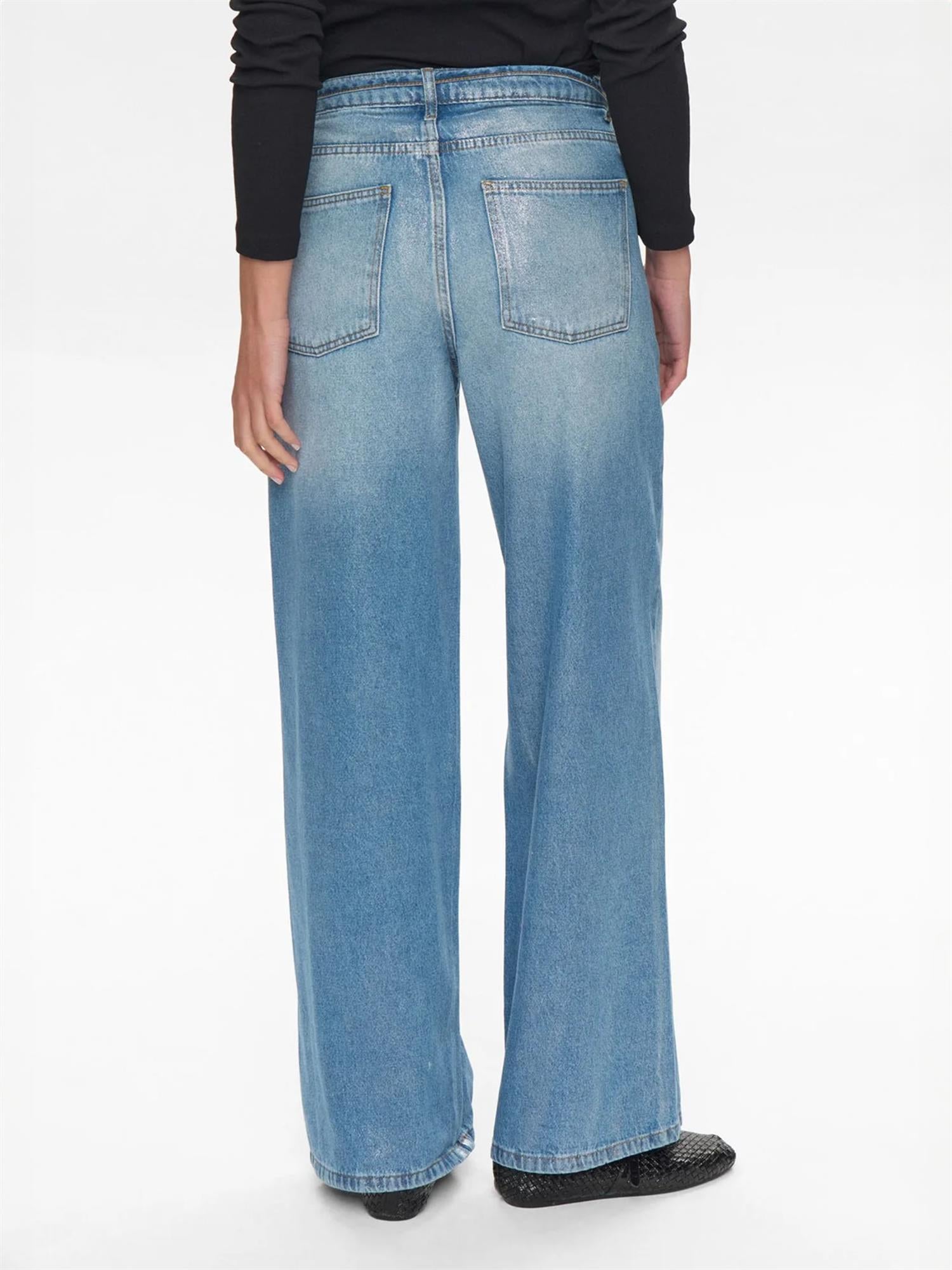 Brooklyn jeans glam - Lyseblå