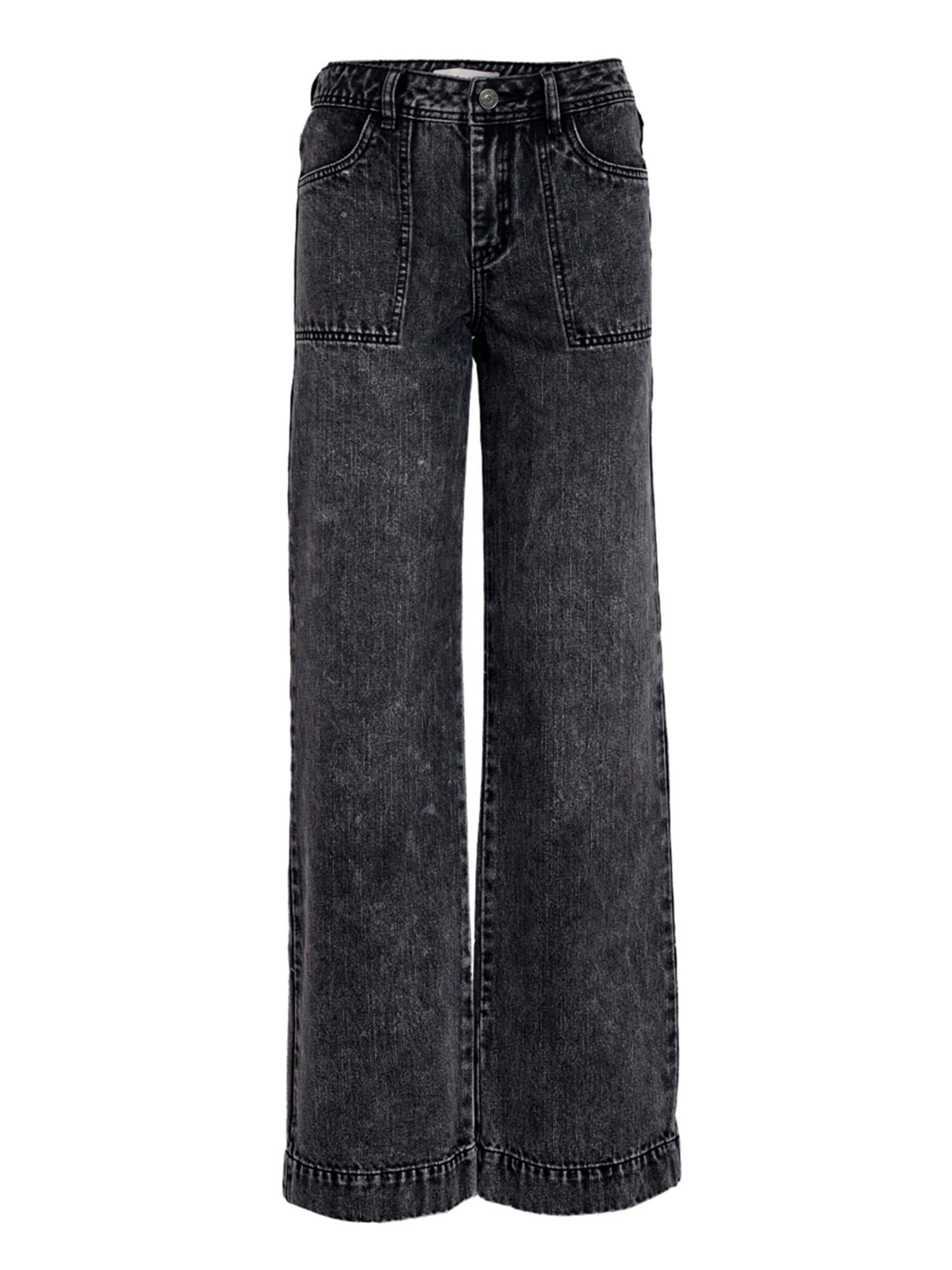 Florence Denim Pants - Full Length - Grey Wash