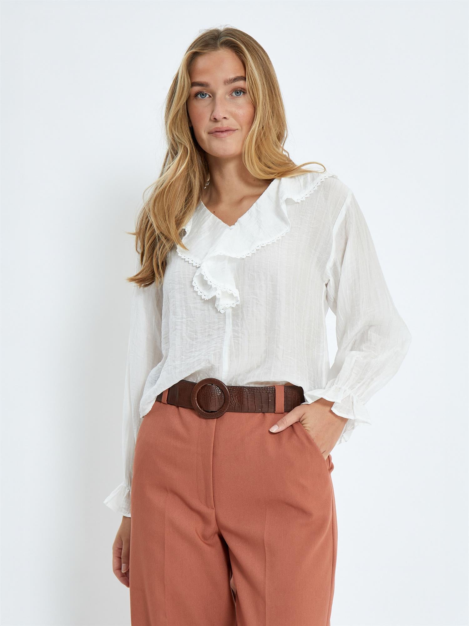 Crystal Blouse - Bright White