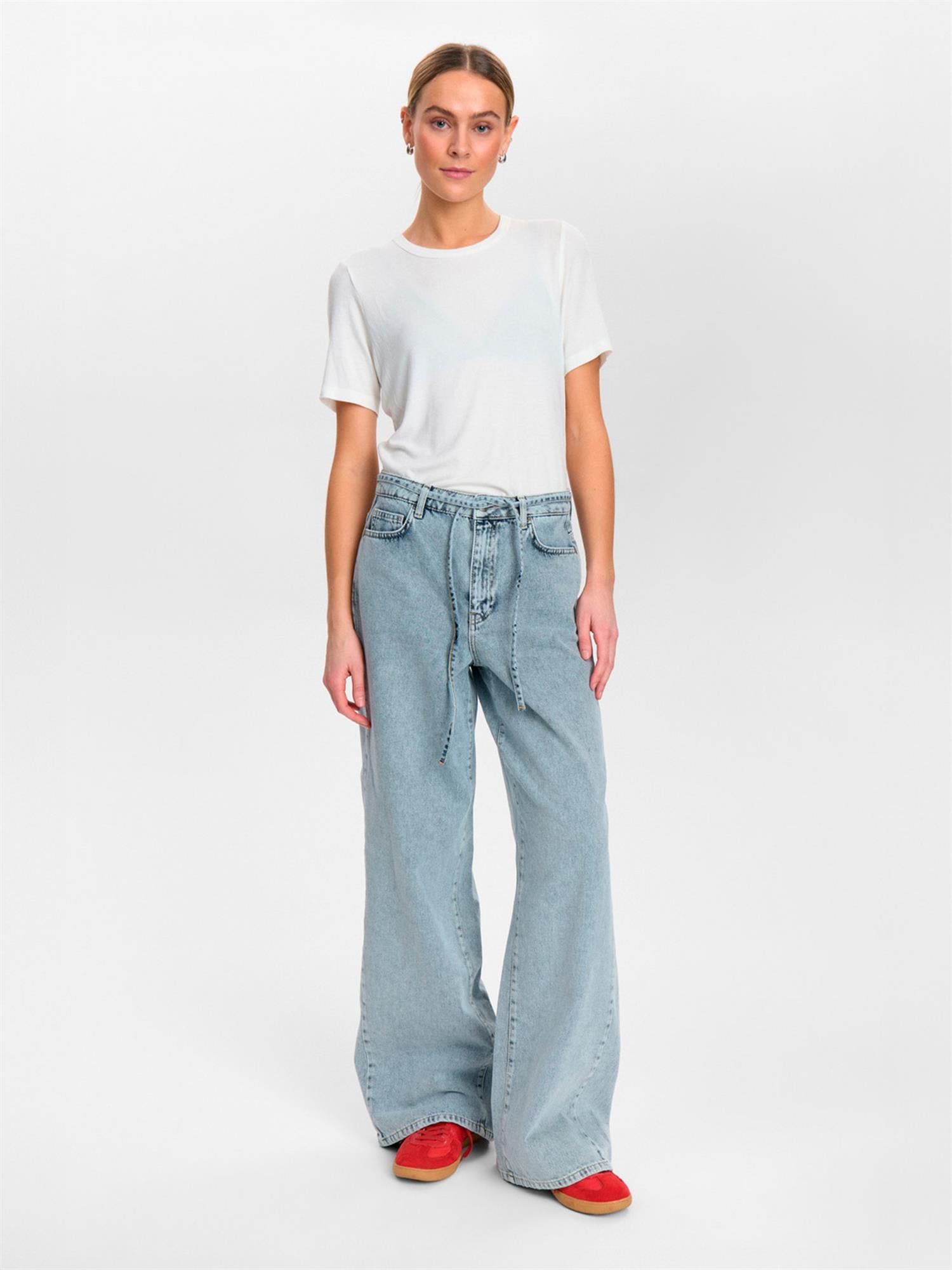 BROOKLYN JEANS - Lyseblå