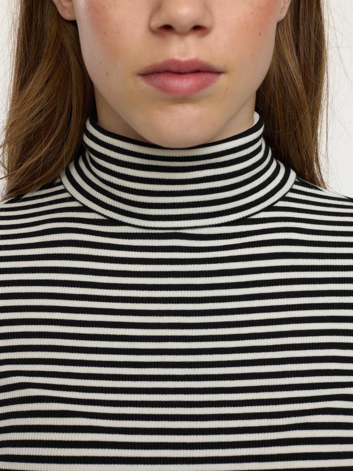 Fenja Stripe Rollneck Top