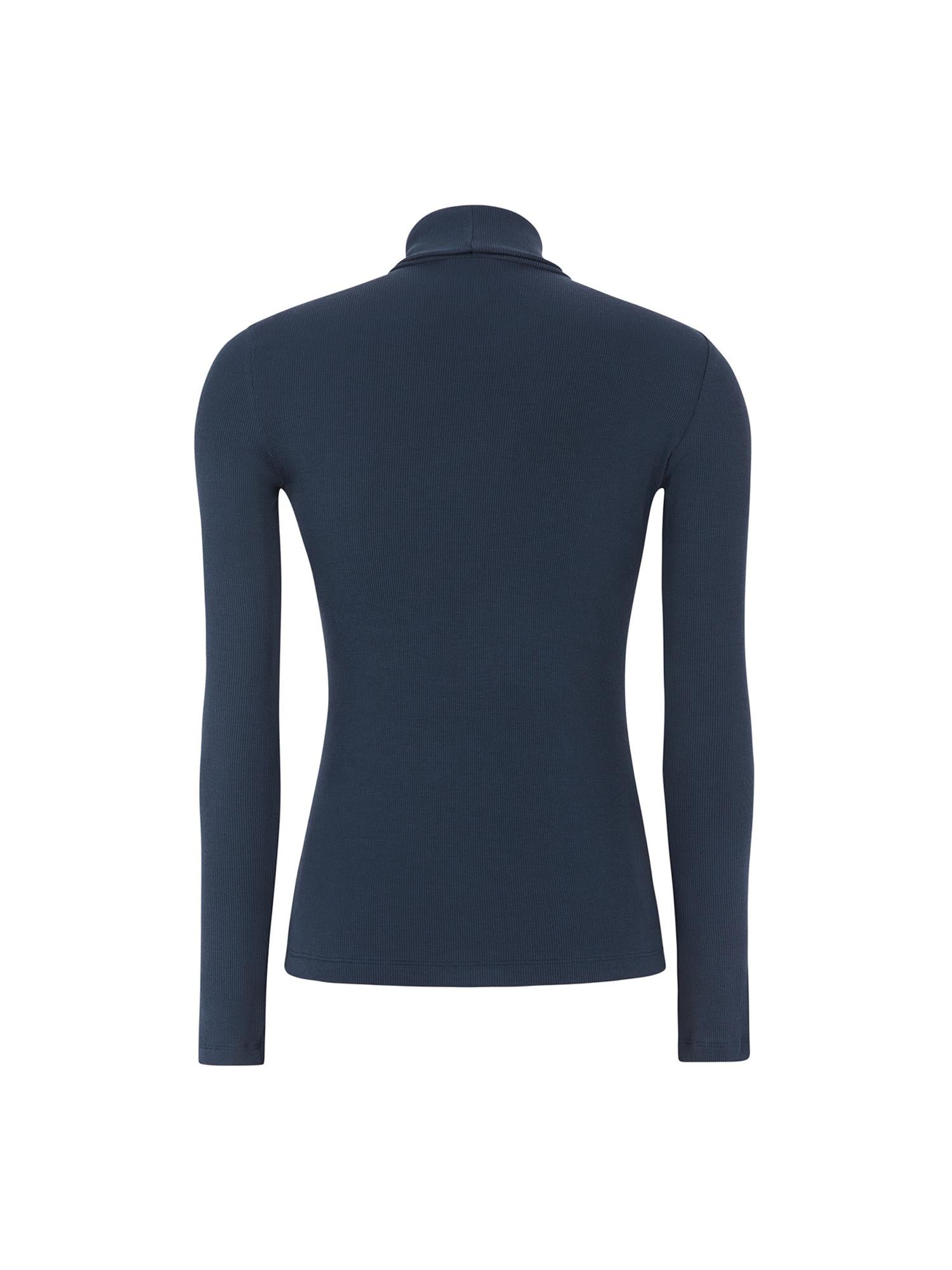 Fenja Rollneck Top Mørkeblå