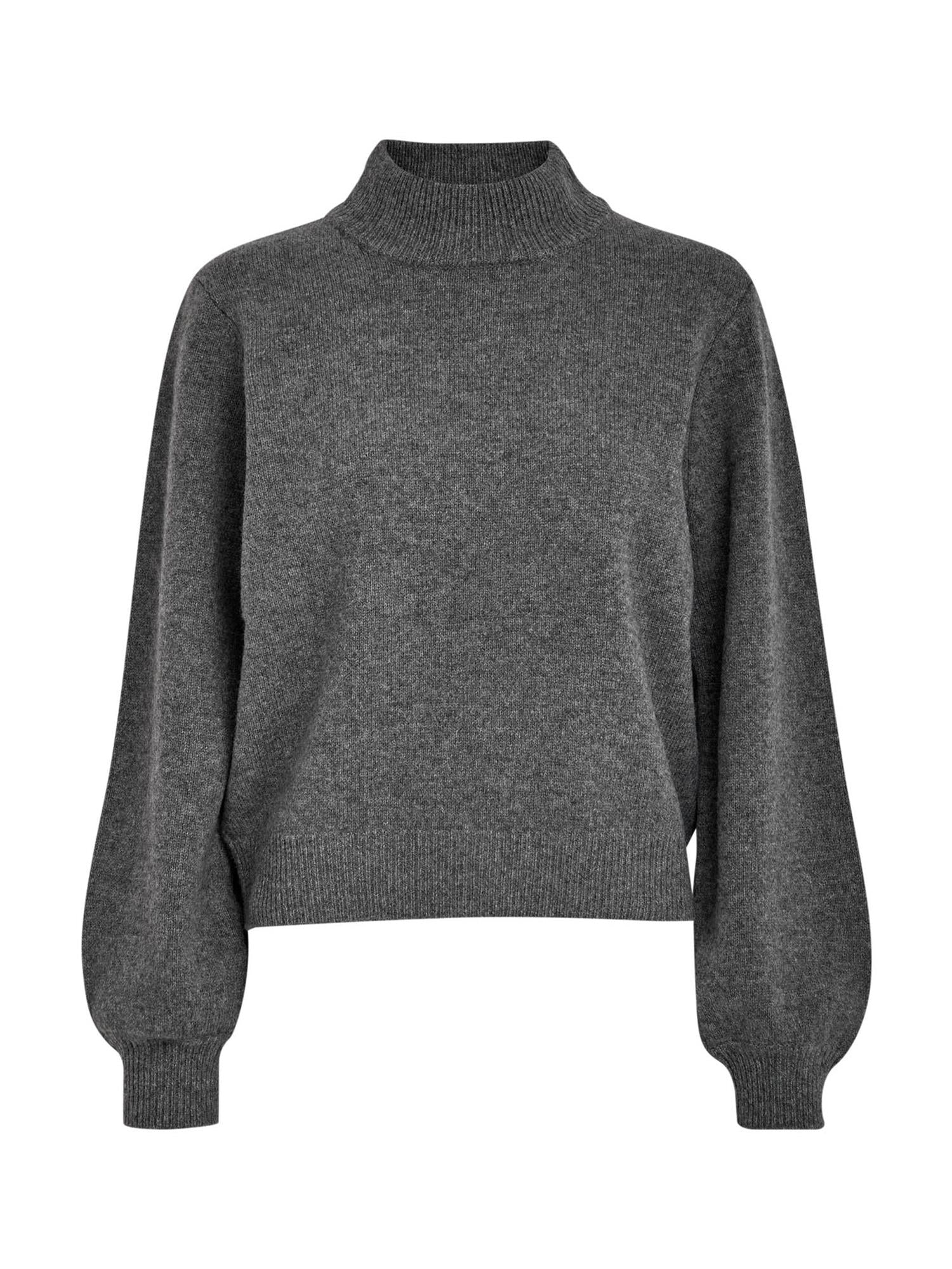 Erika Knit Pullover - Mørkegrå