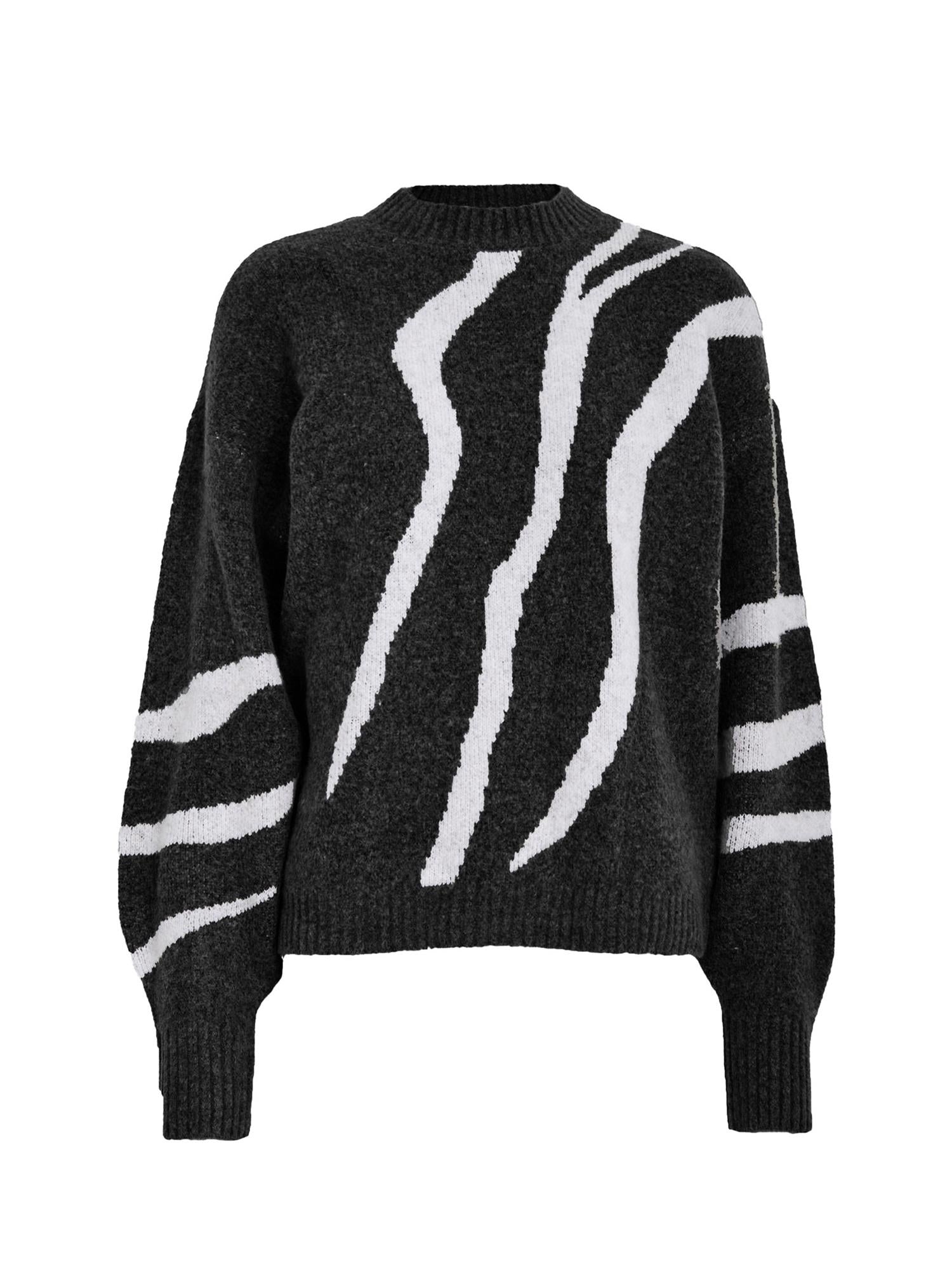 Johanne GRS RWS Knit Pullover - Black Print