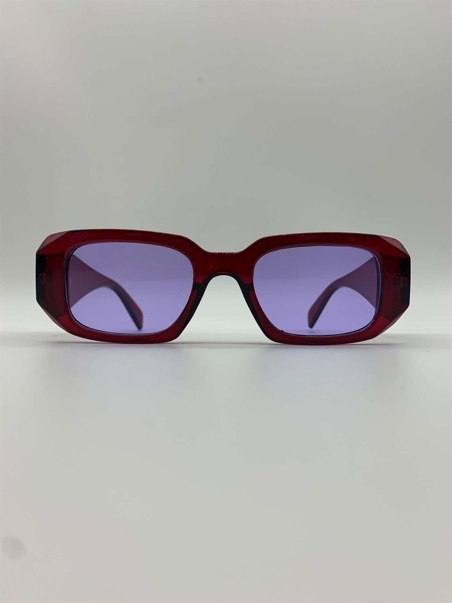 Embla - Clear Dark Red