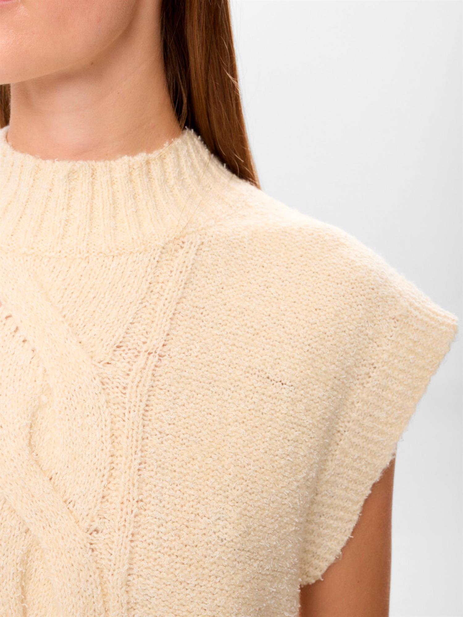 Caly Vest - Birch Melange