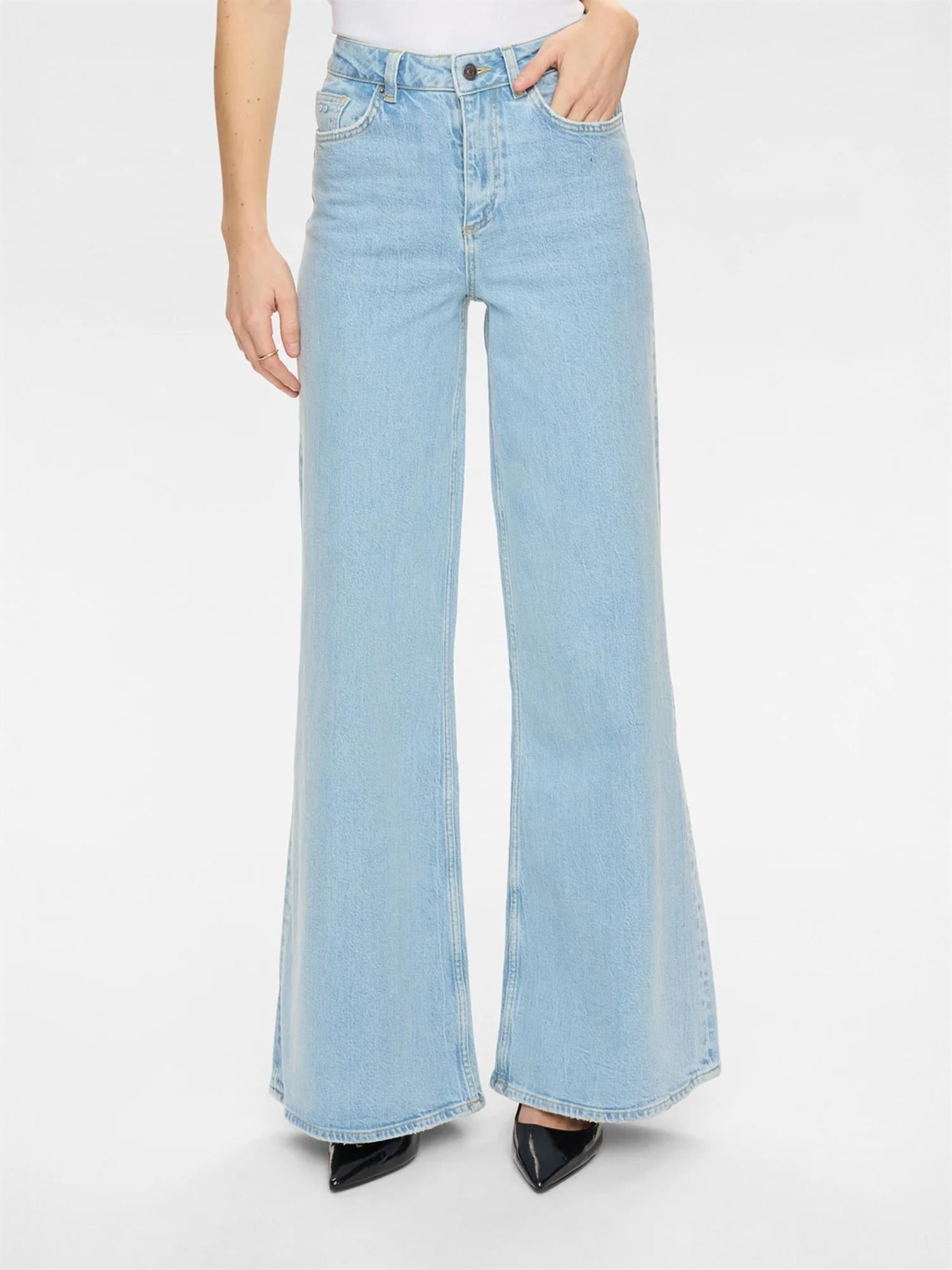 Pisa wide jeans - Blå