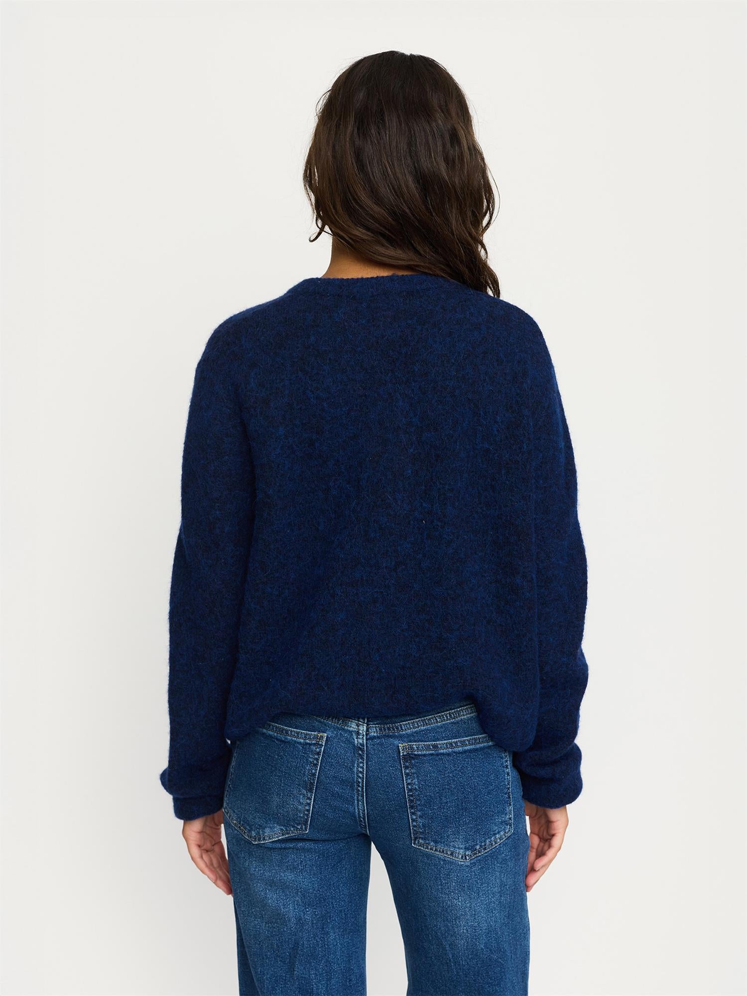 Allison o-neck cardigan knit