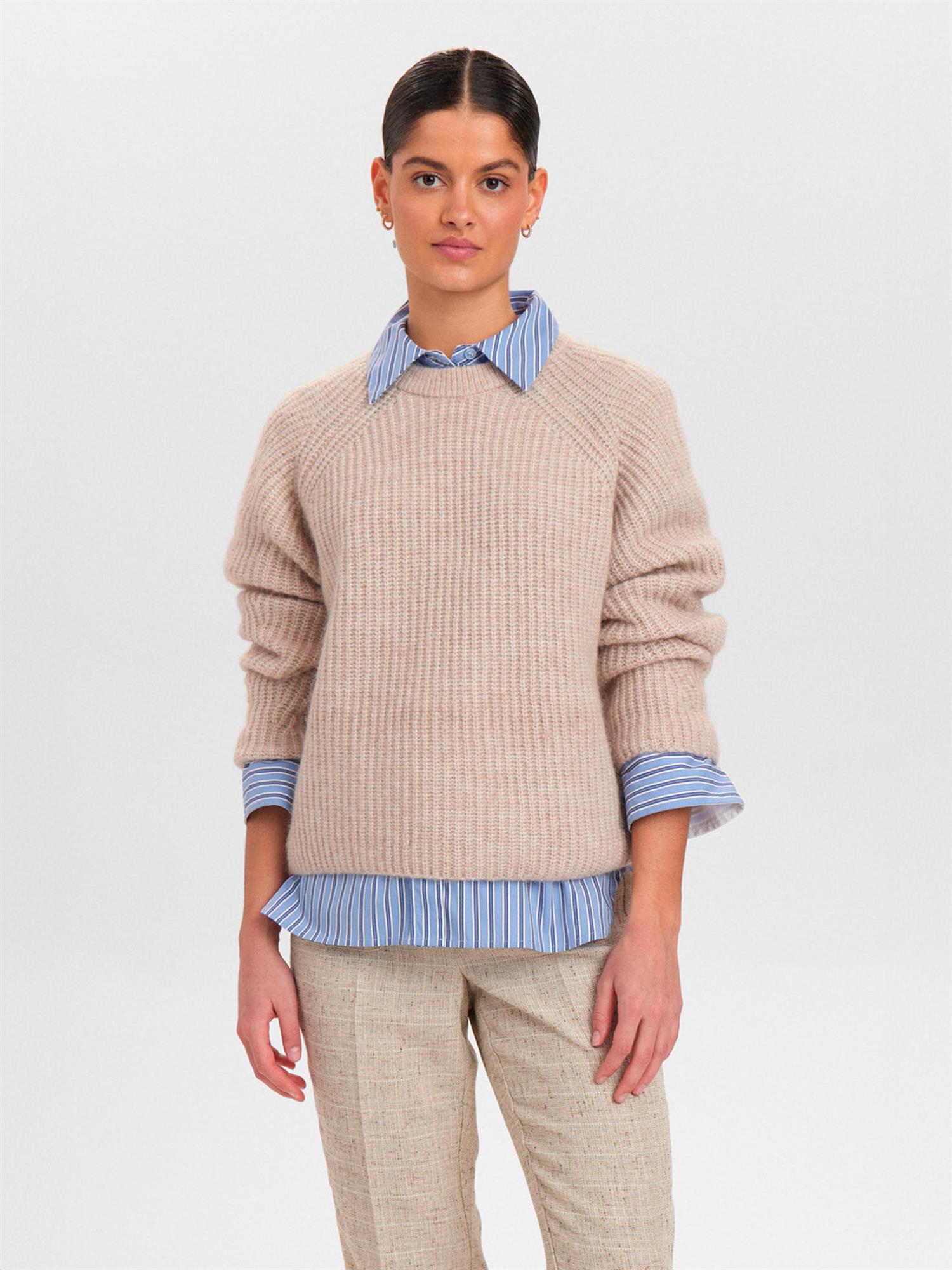 ZINDI PULLOVER Beige