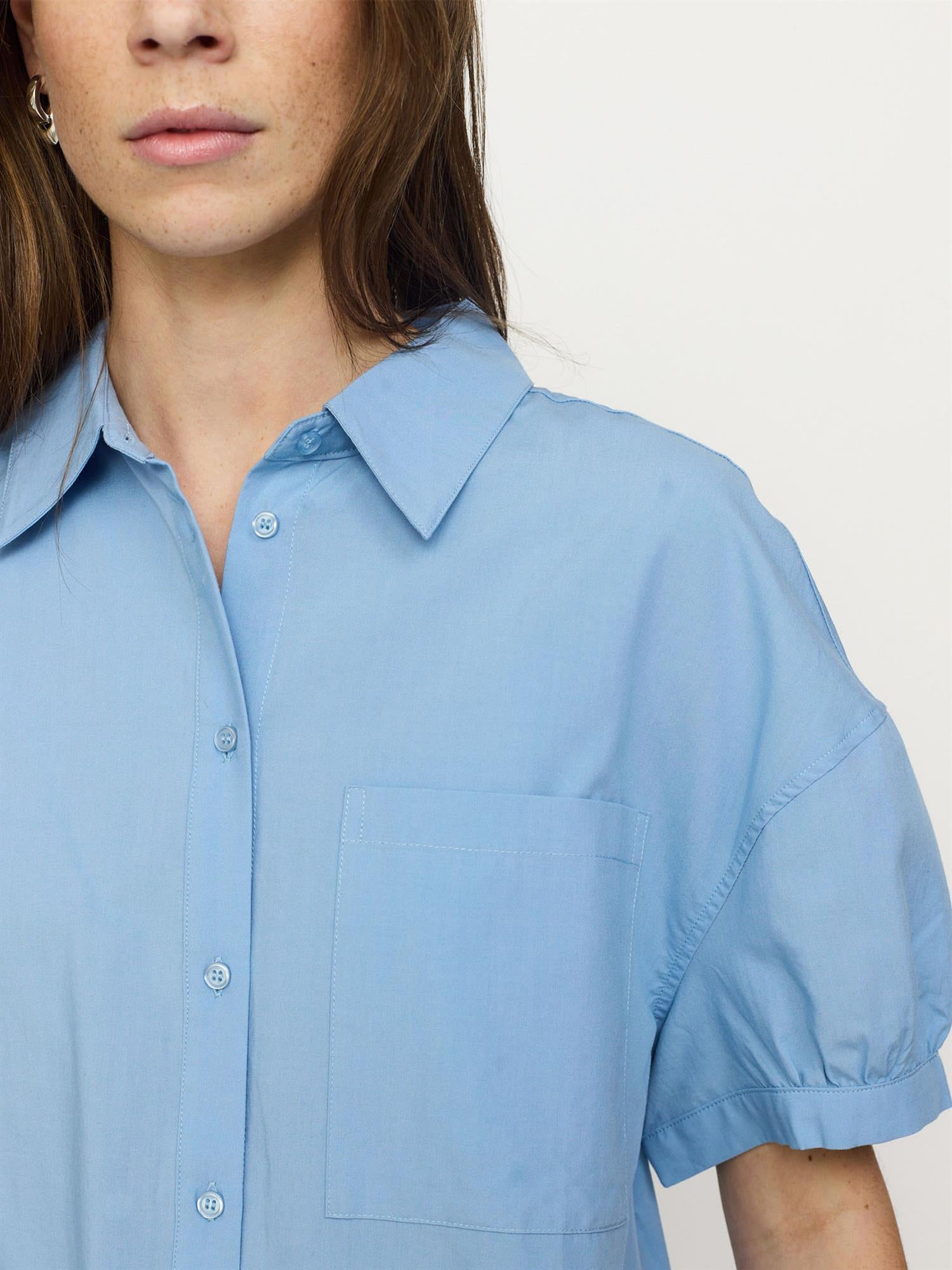 Veronica Shirt - Lyseblå