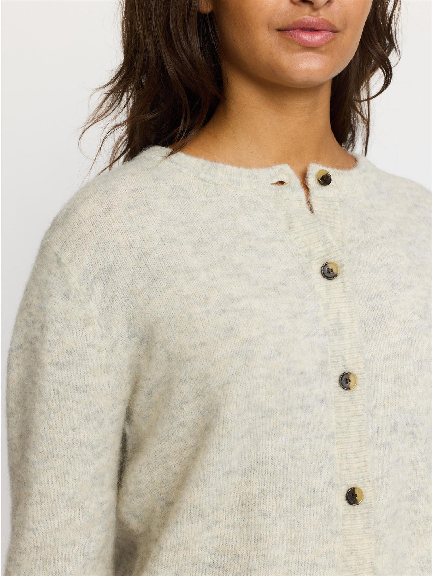 Allison o-neck cardigan knit