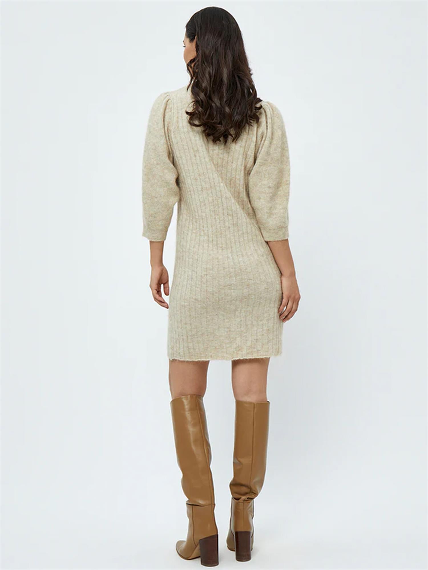 Ditta knit dress - Beige