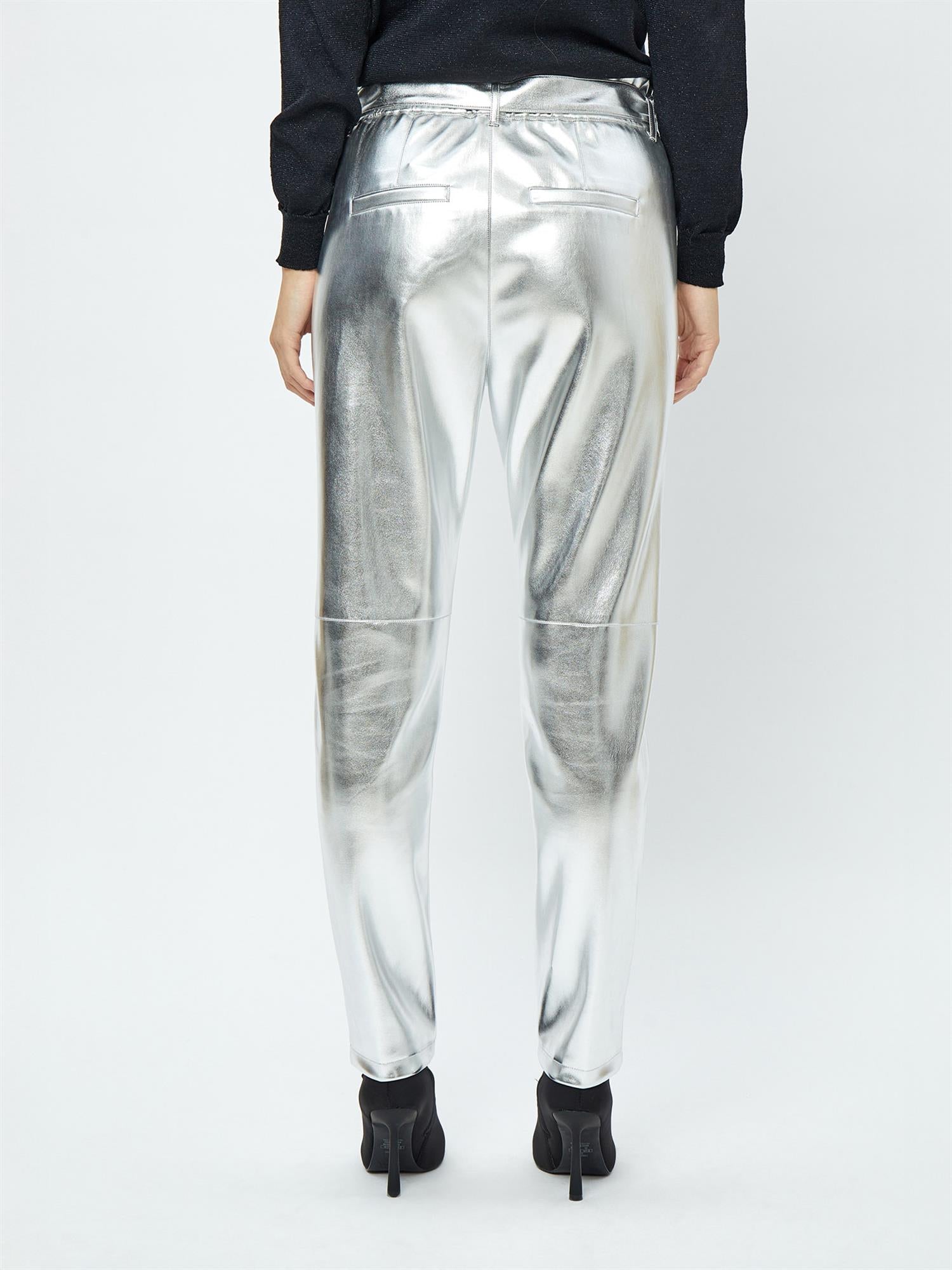 Jayda Metallic PU Pant