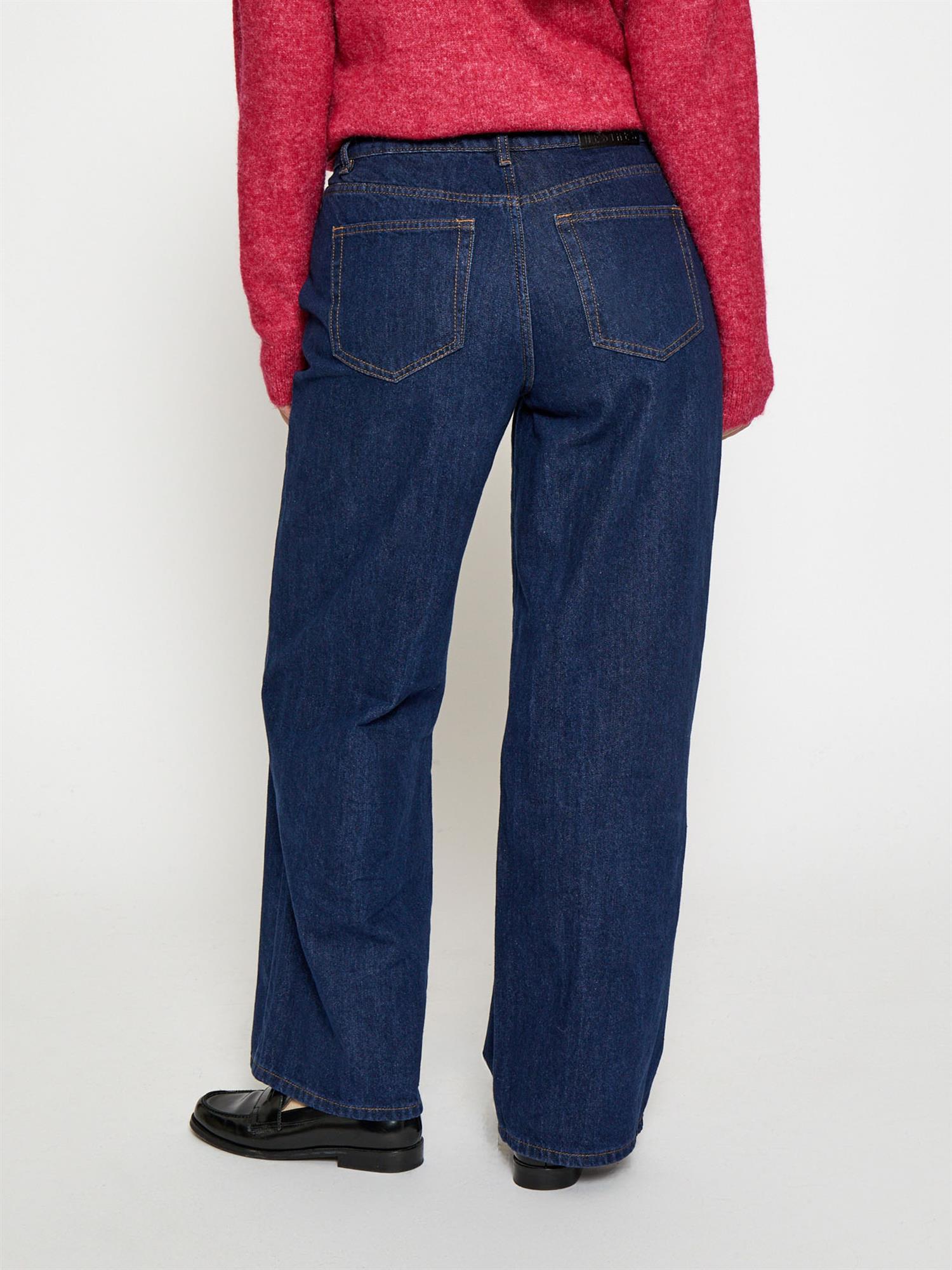 Haven Mid Waisted Jeans - Mid Blue Denim