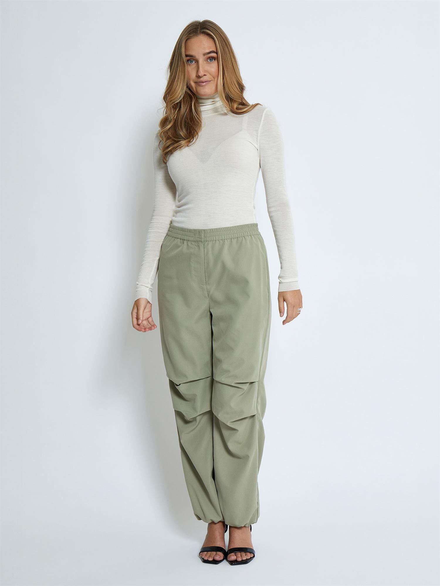 Cally Roll Neck Long Sleeve Top