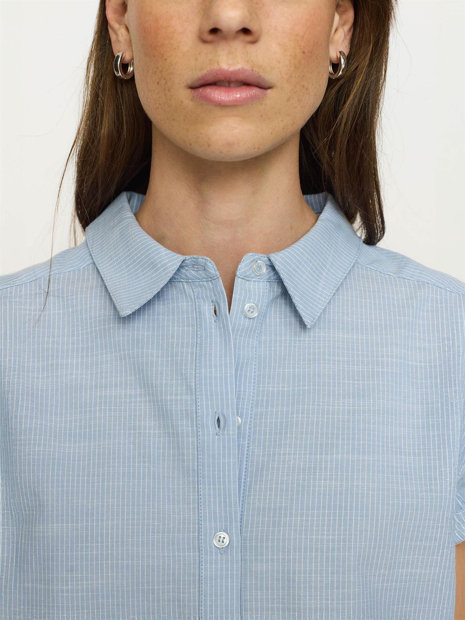 Ebbi Blouse - Lyseblå
