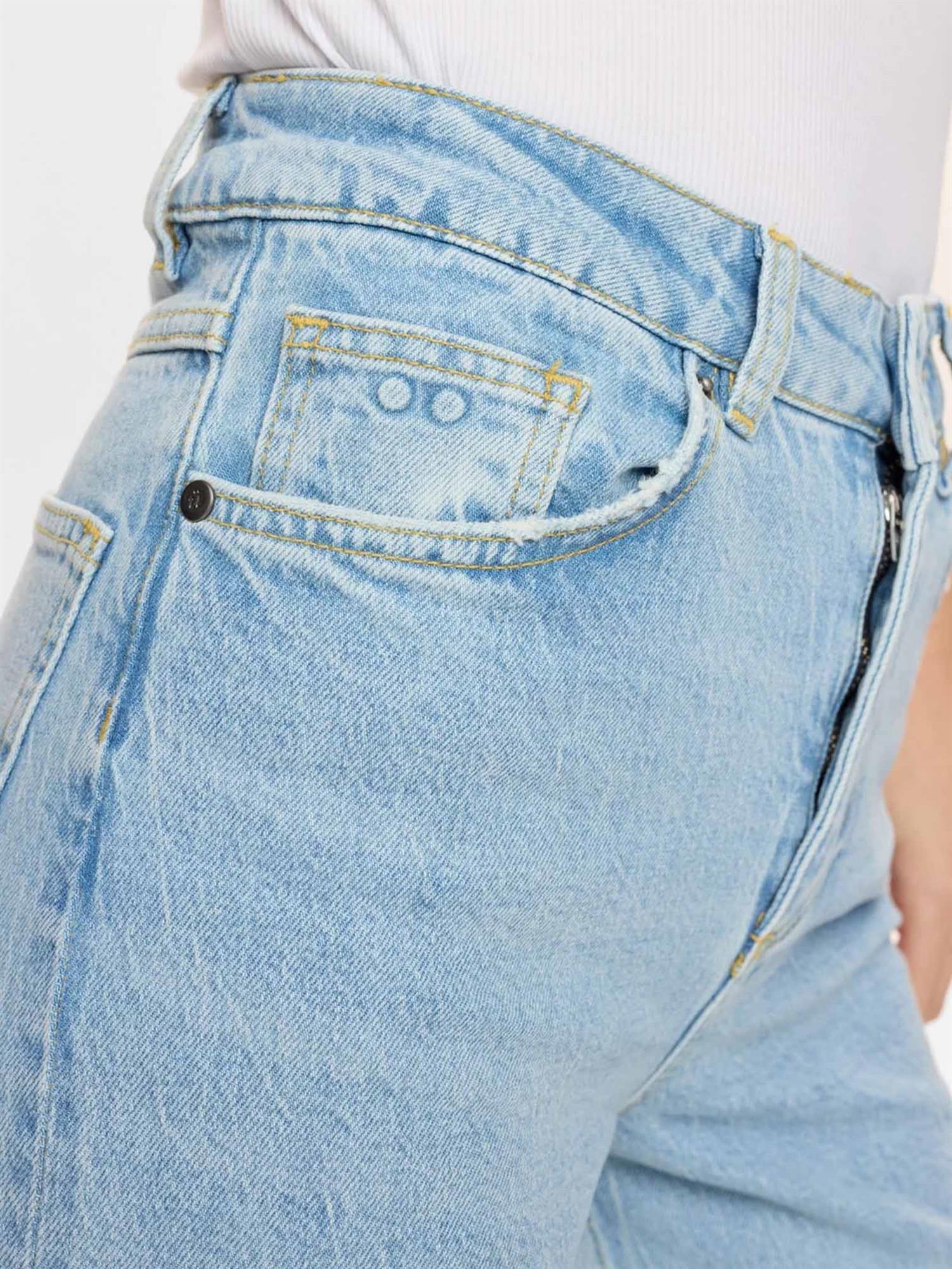 Pisa wide jeans - Blå