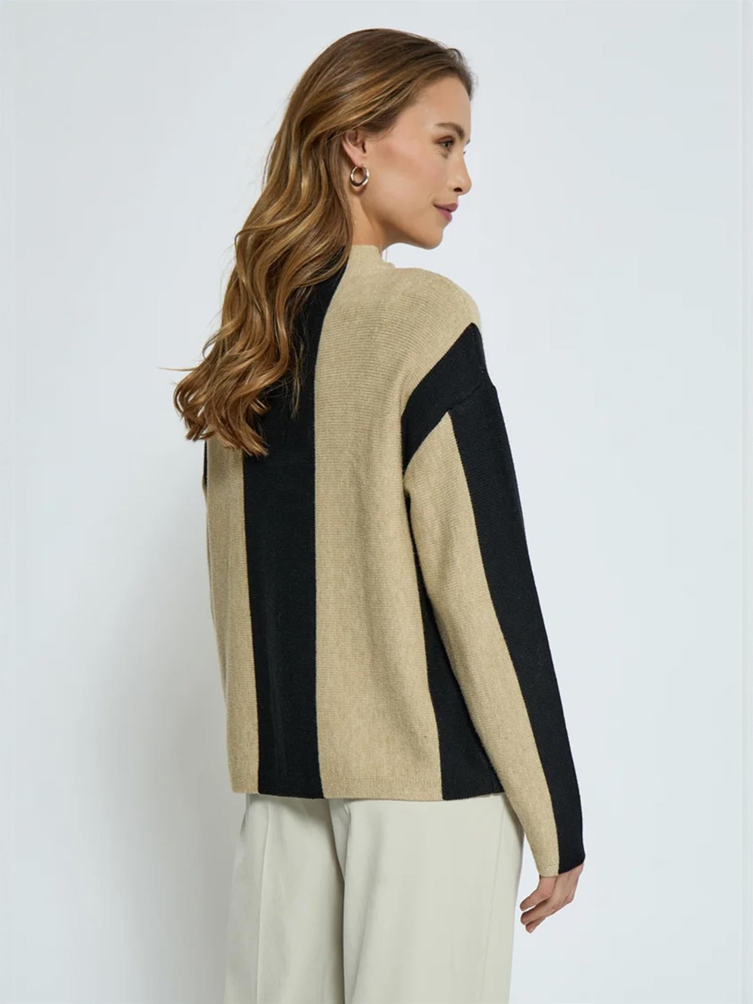 Mireya knit pullover - Sort