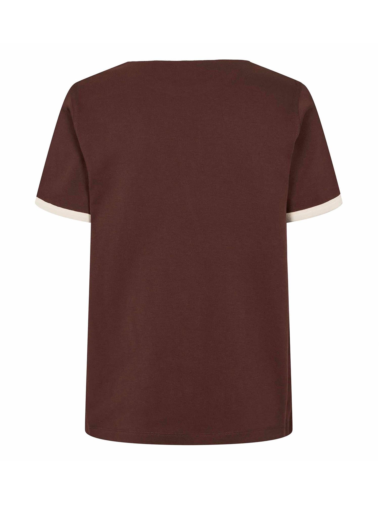 Hella Contrasted O-neck Top GOTS