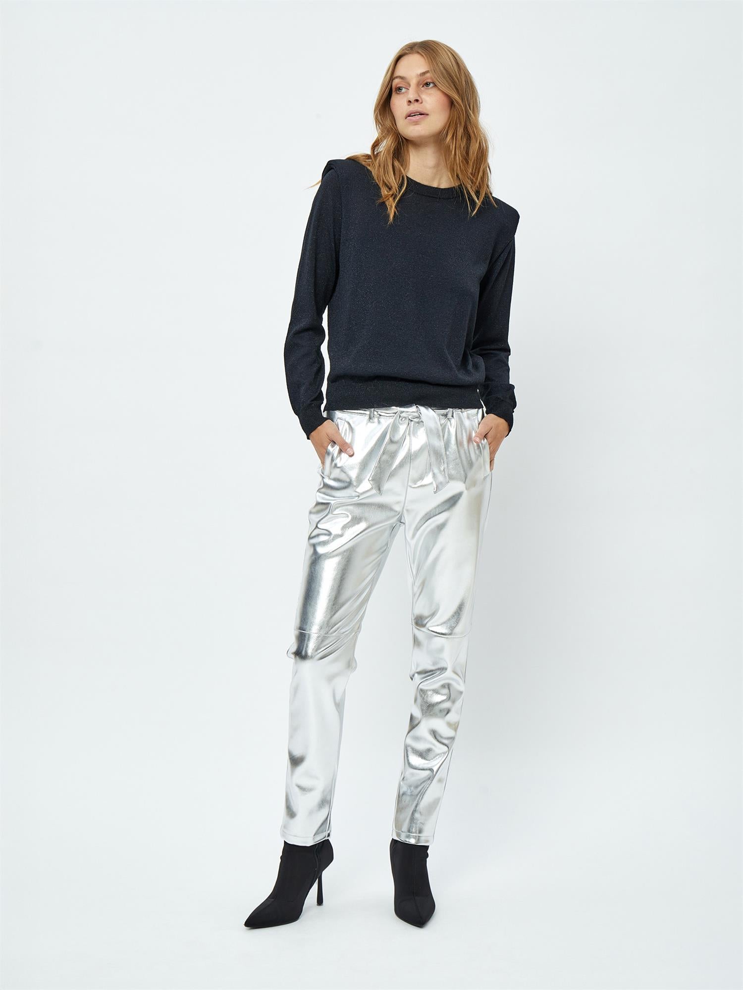 Jayda Metallic PU Pant