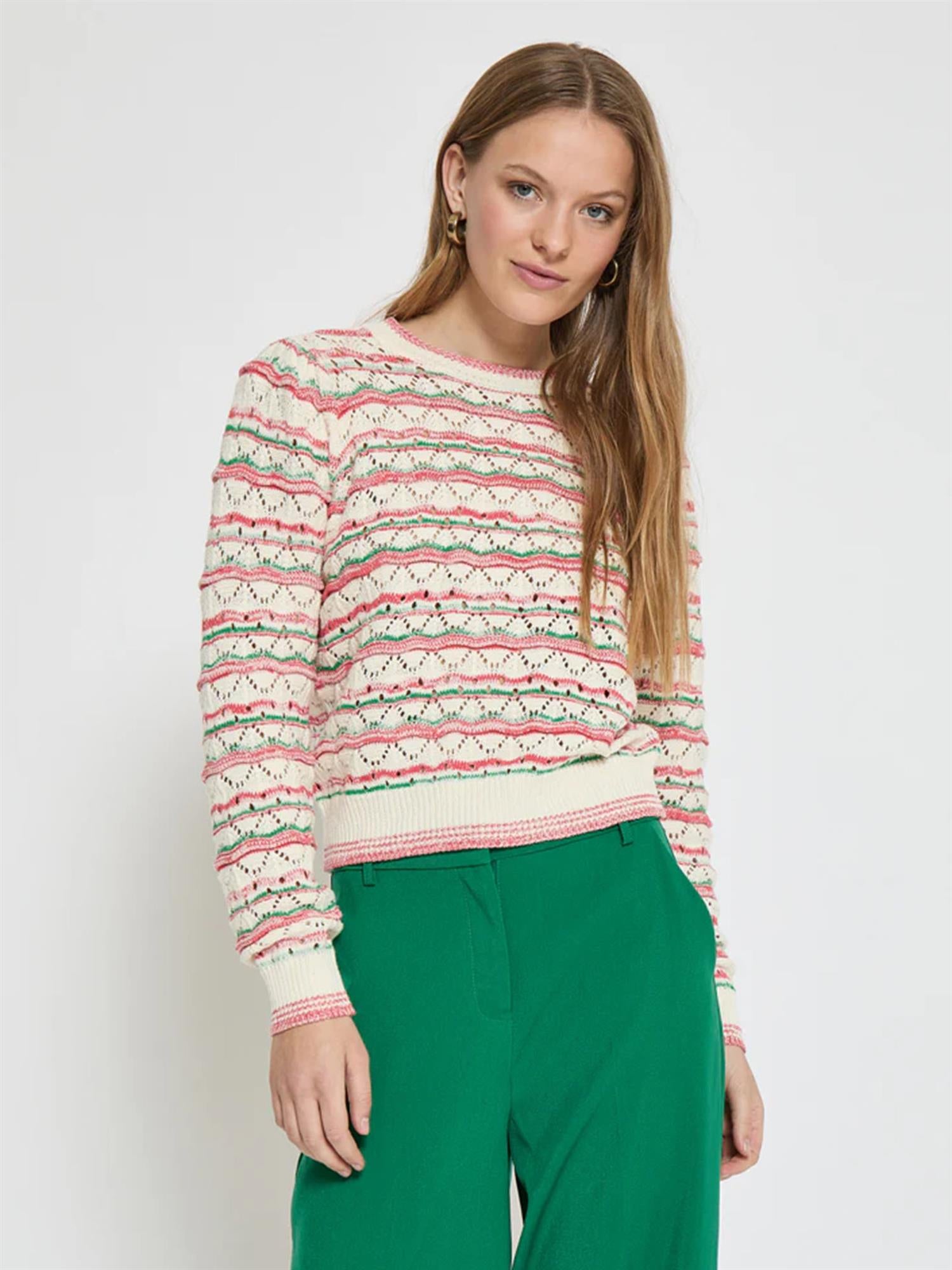 Kalima round neck knit - Multi