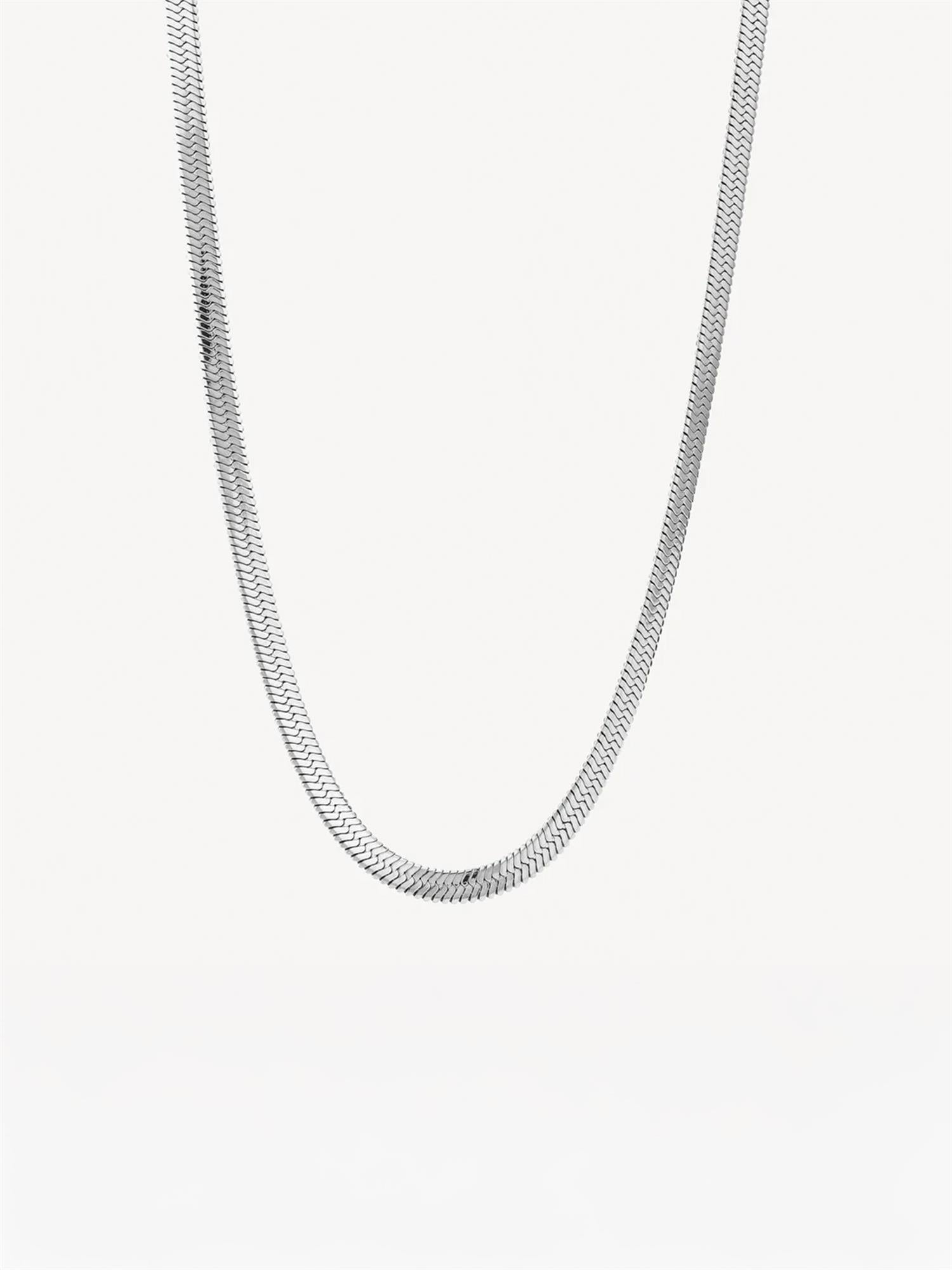 Snake - Necklace Steel