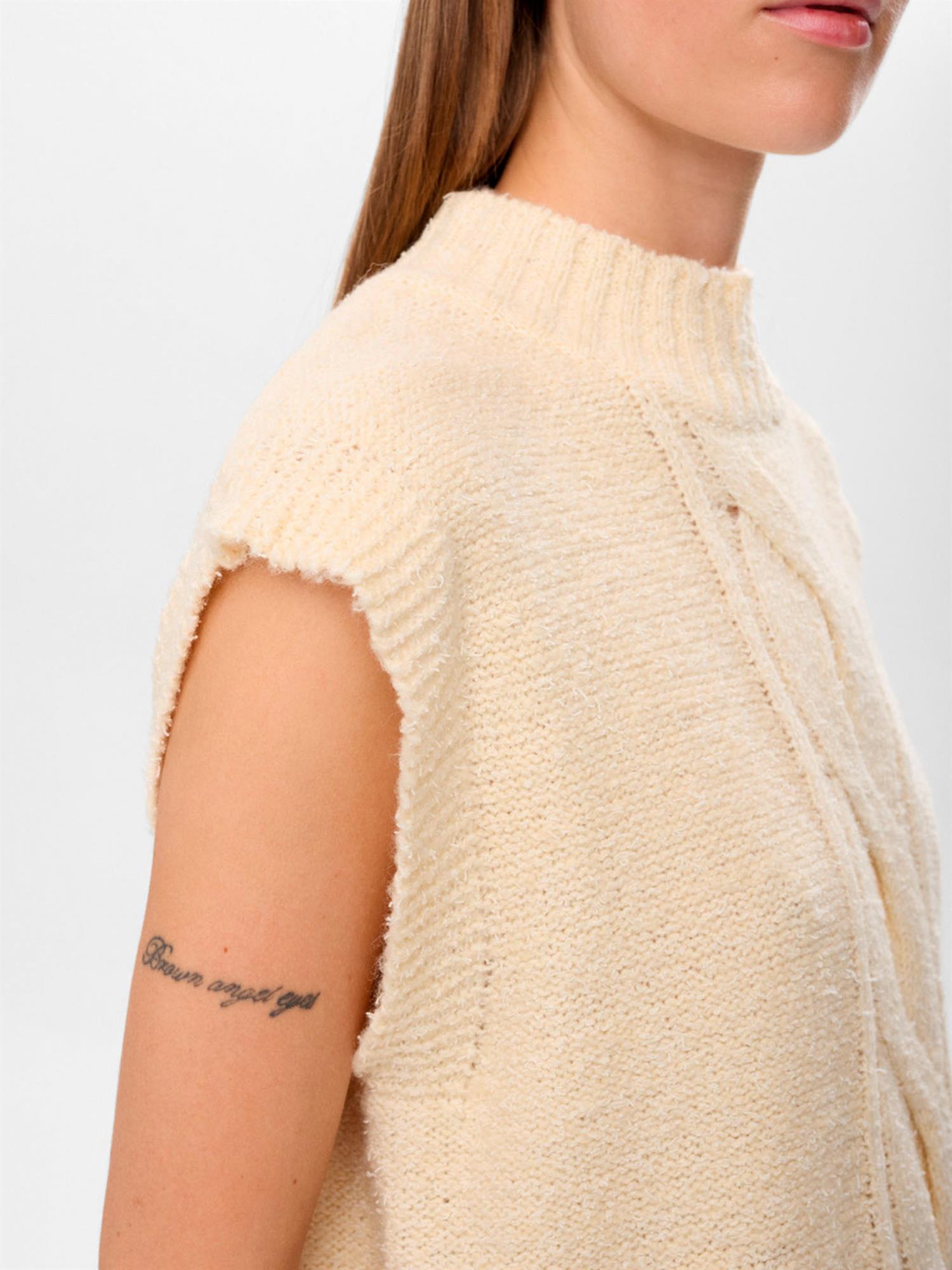 Caly Vest - Birch Melange