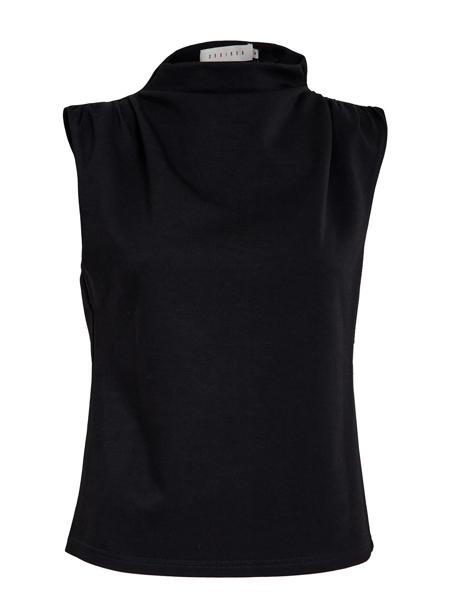 Inka Sleeveless Top - Black